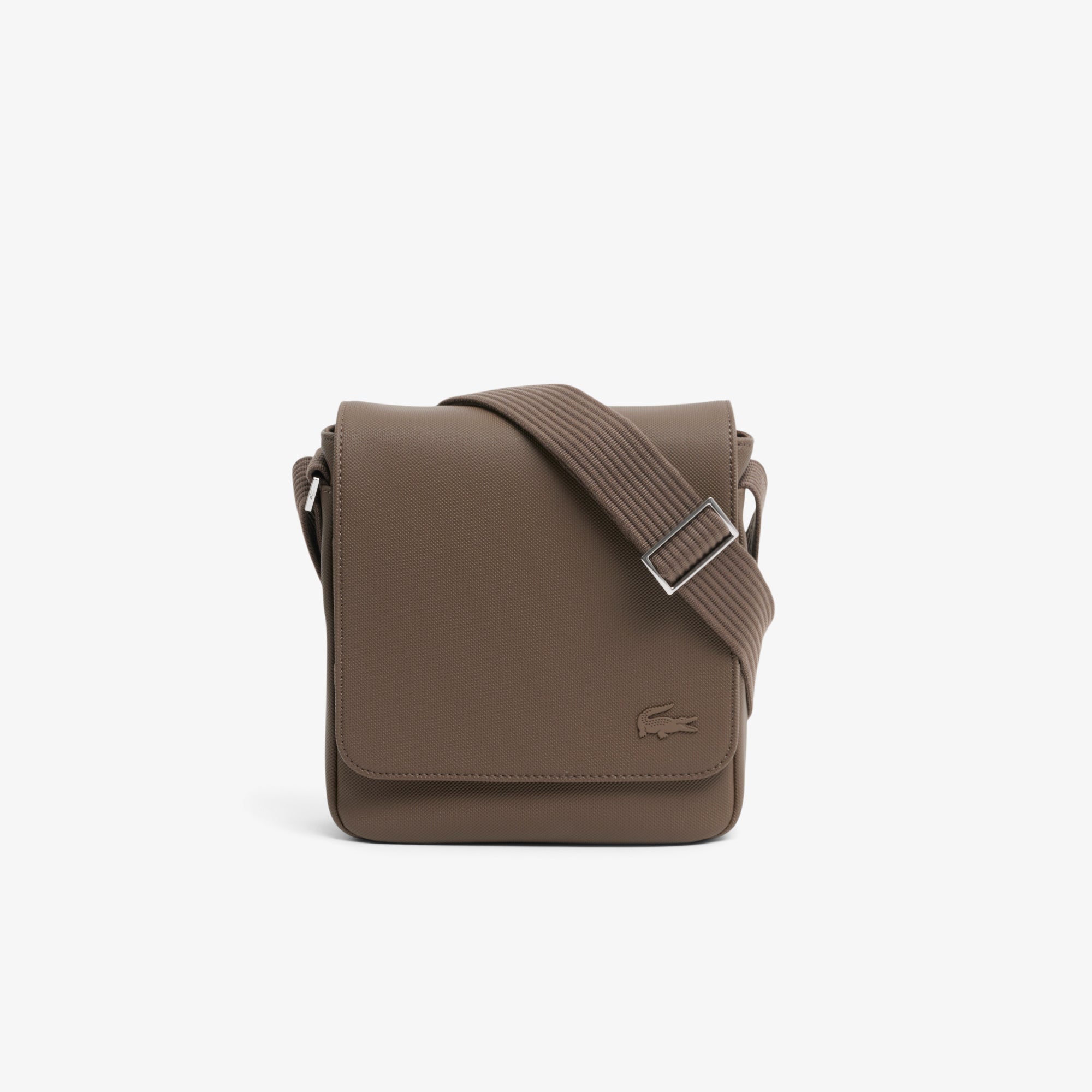 LACOSTE Men's Classic Flap Close Shoulder Bag