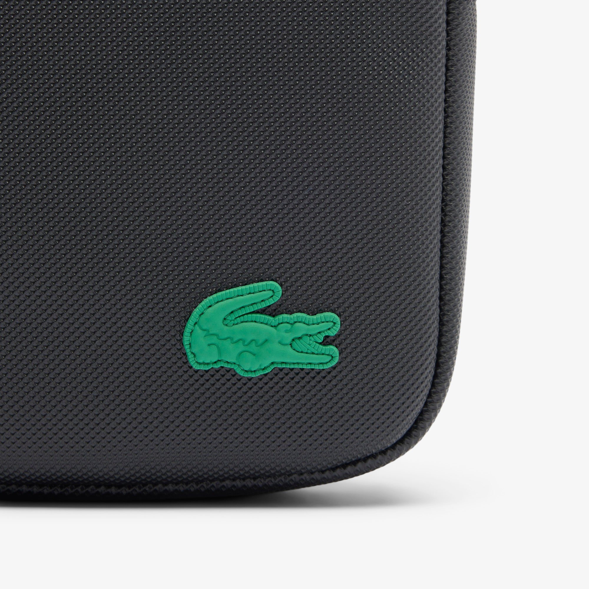Lacoste Men's Small LCST Slimline Piqué Satchel Bag