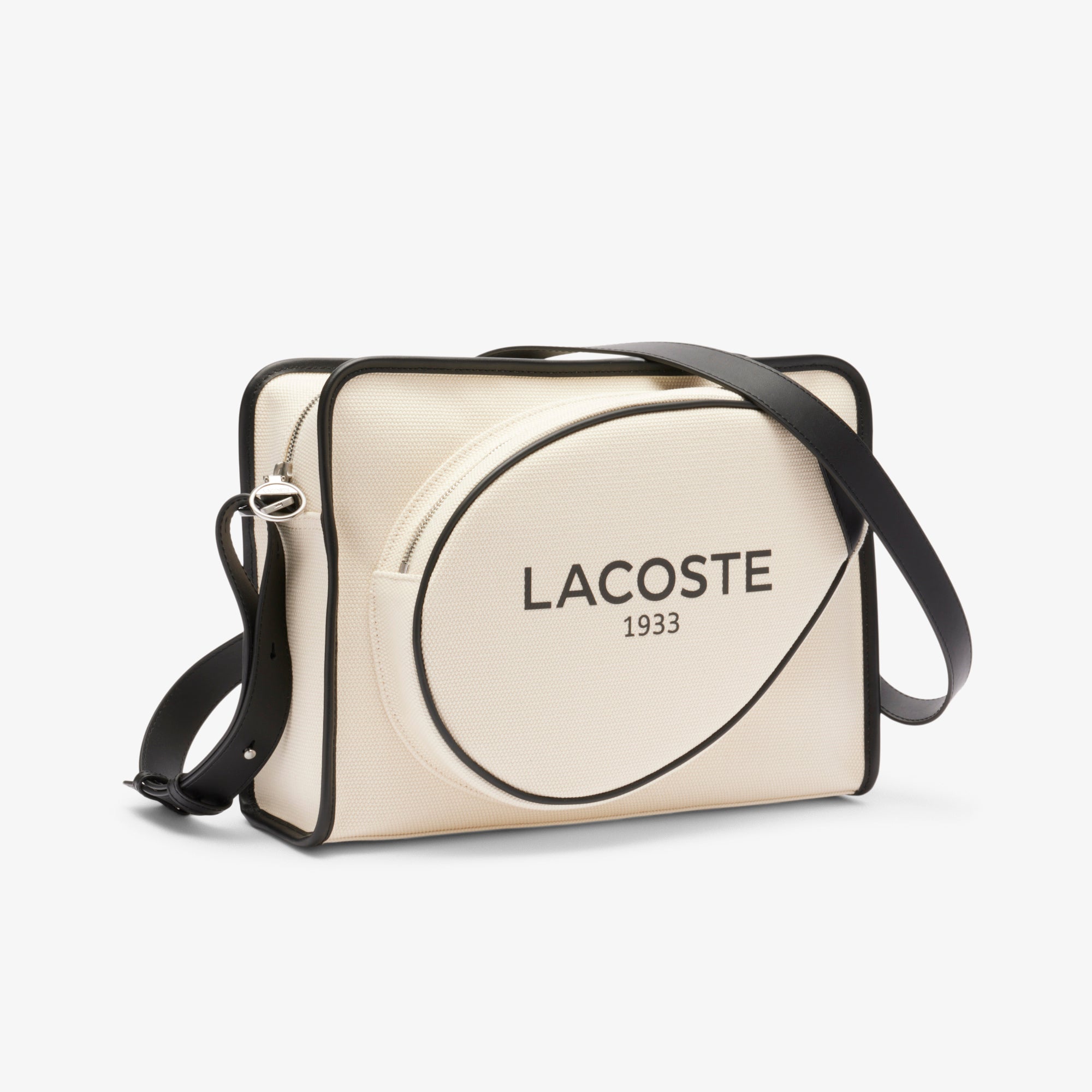 LACOSTE Heritage Canvas Unisex Shoulder Bag