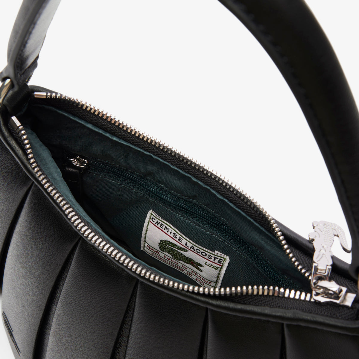 LACOSTE Women's Small Lenglen Leather Bag