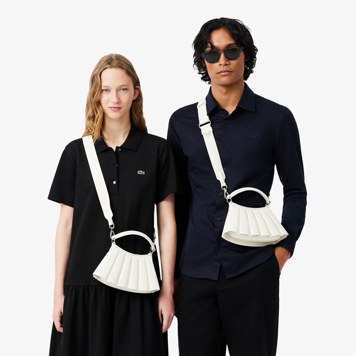 LACOSTE Mini Lenglen Leather Unisex Bag