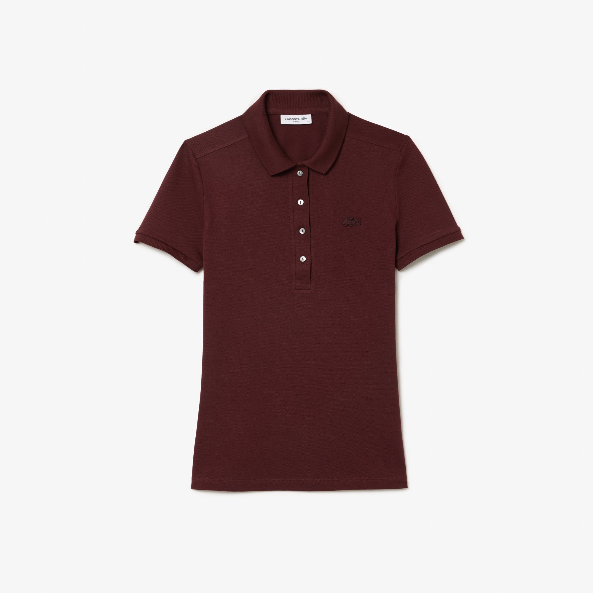 LACOSTE Women's Slim fit Stretch Cotton Piqué Polo Shirt