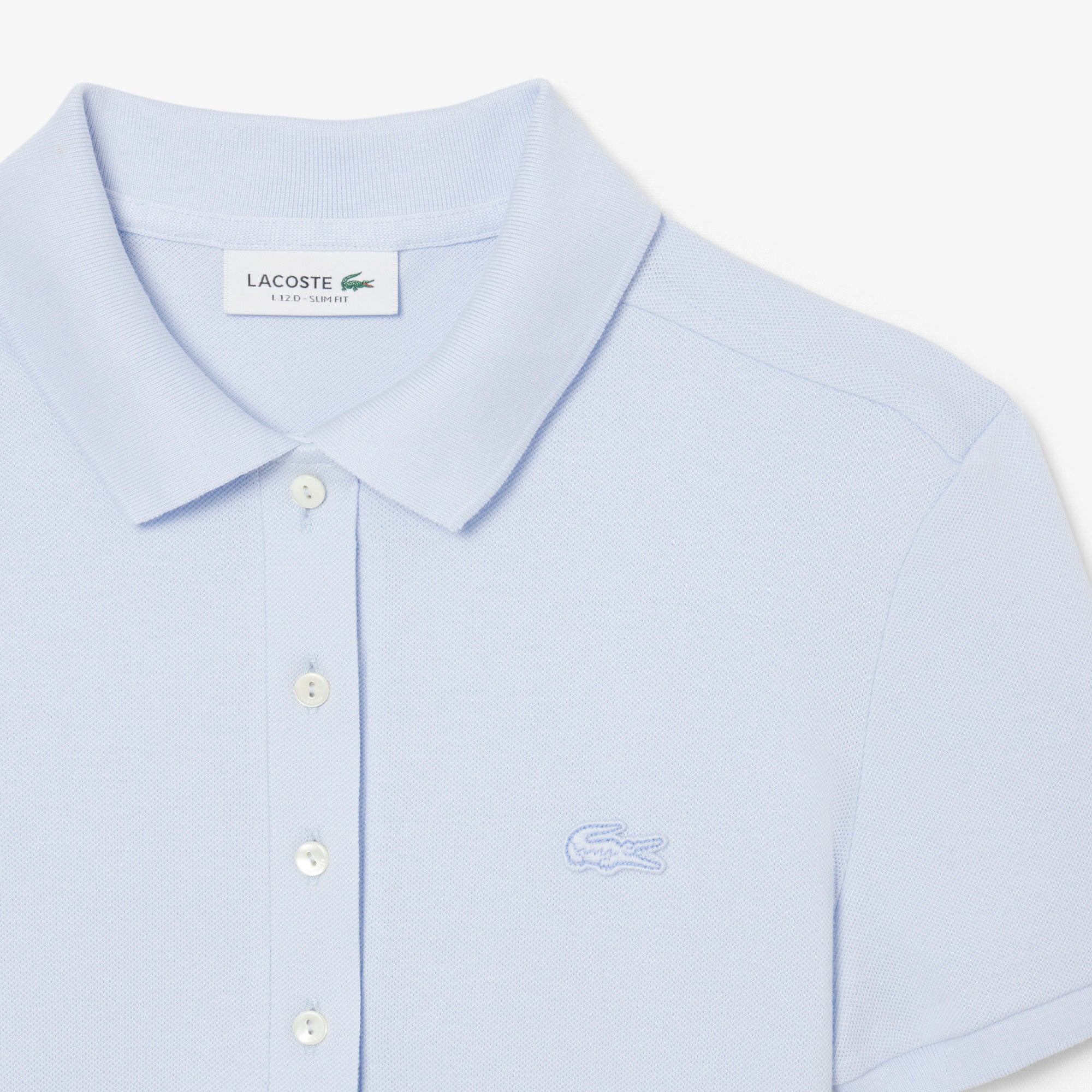 LACOSTE Women's Slim fit Stretch Cotton Piqué Polo Shirt