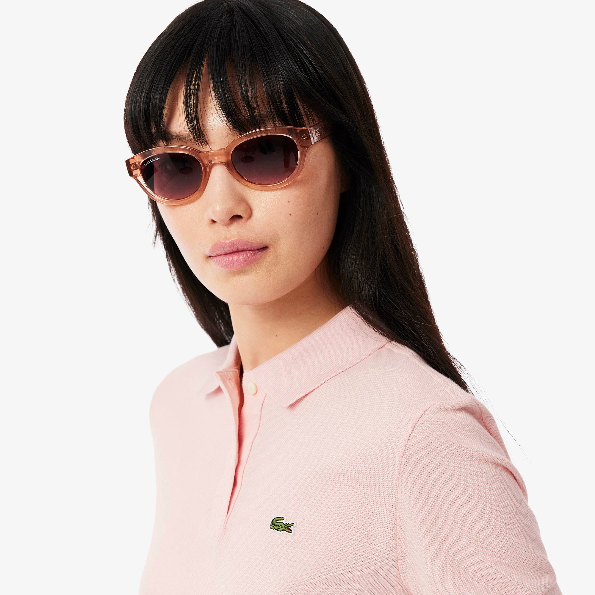 LACOSTE Women's Regular Fit Supple Petit Piqué Polo