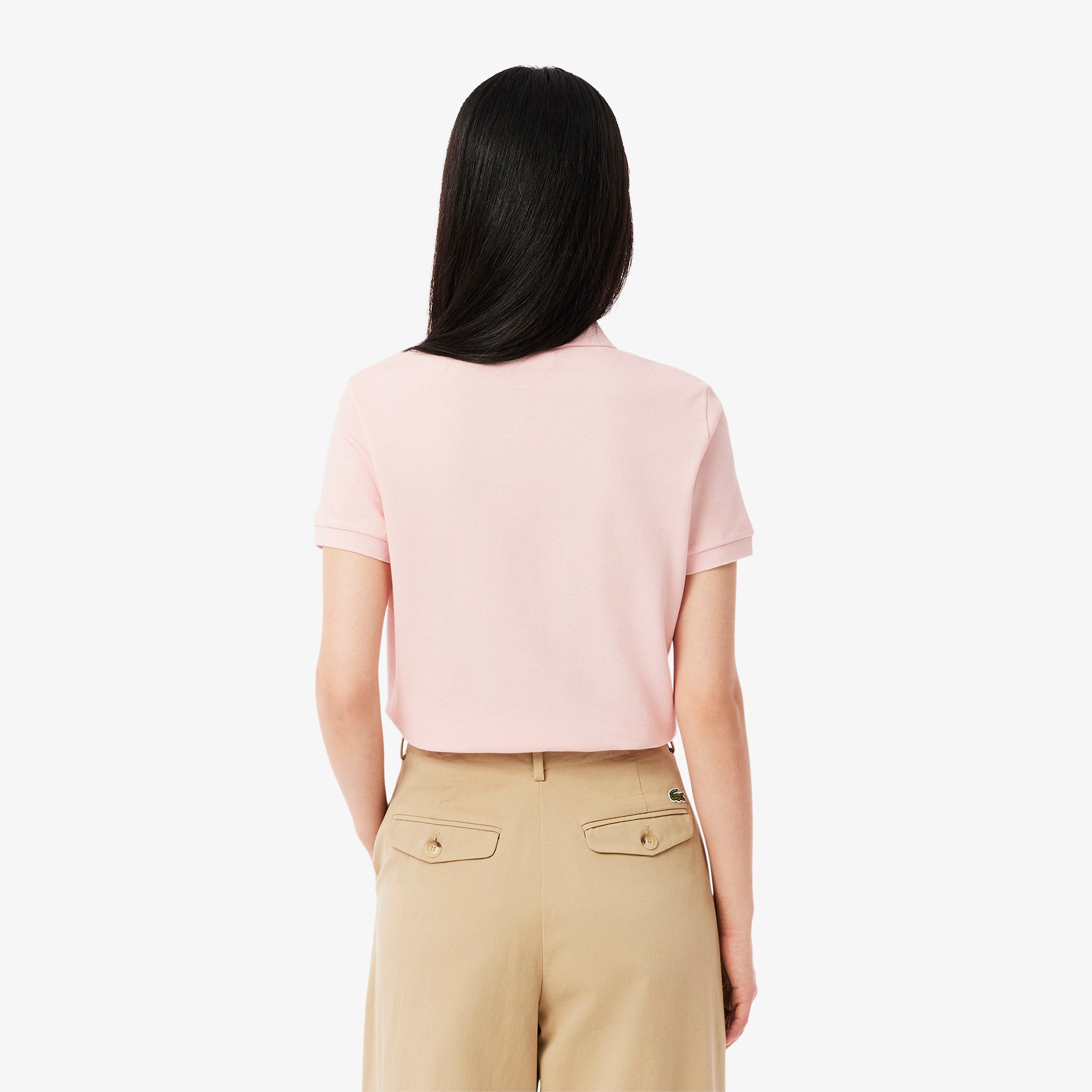 LACOSTE Women's Regular Fit Supple Petit Piqué Polo