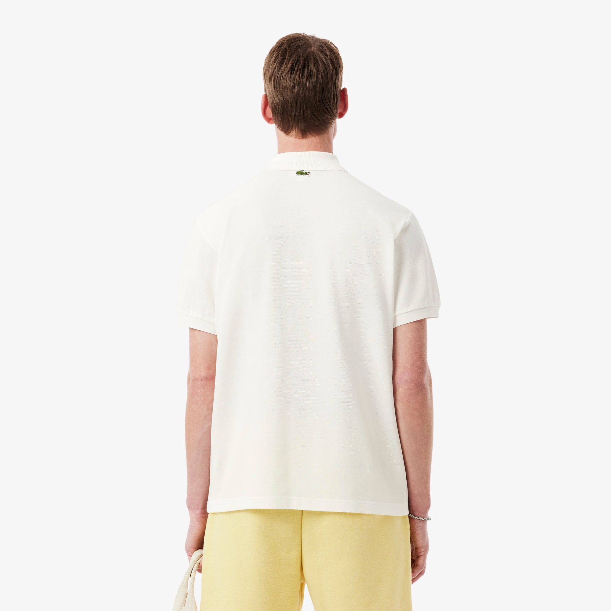 LACOSTE Men's Classic Fit Printed L.12.12 Polo