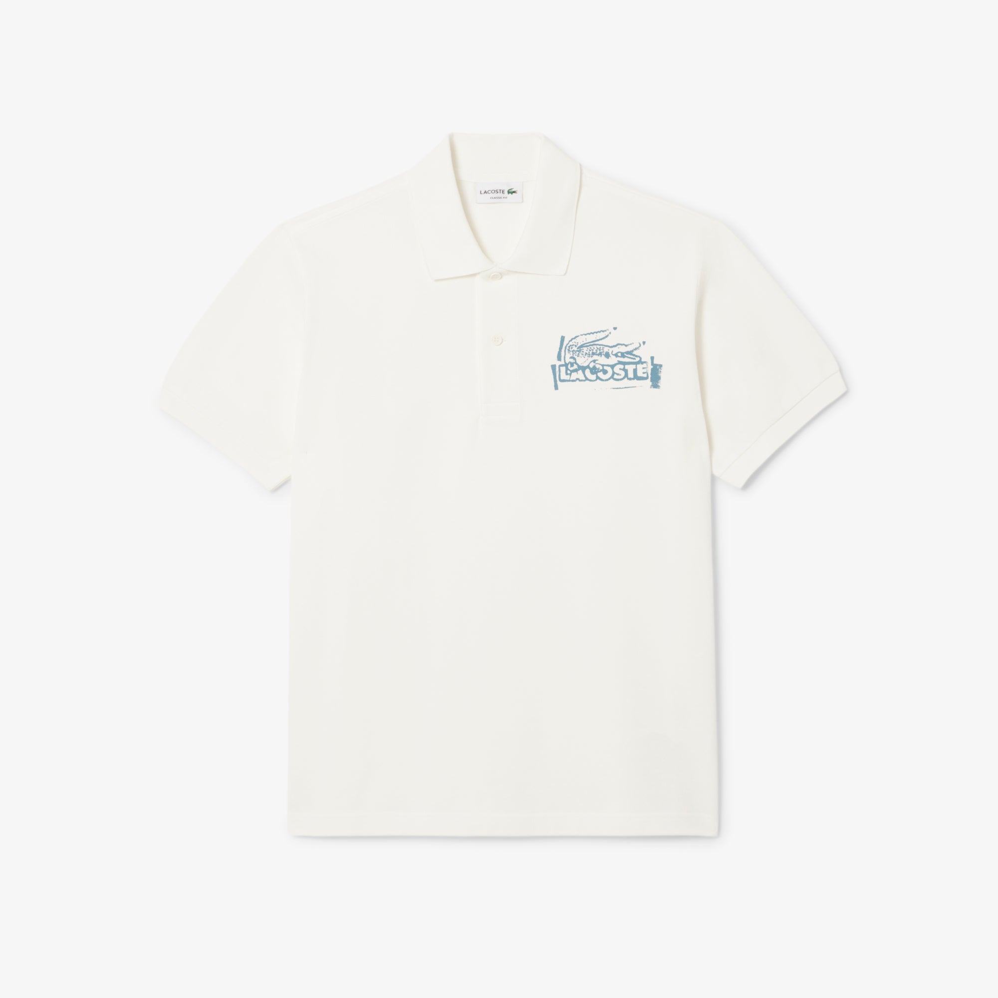 LACOSTE Men's Classic Fit Printed L.12.12 Polo
