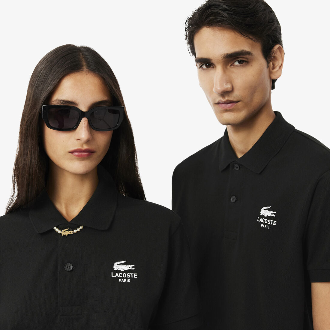LACOSTE Classic Fit Signature Print L.12.12 Polo Shirt Unisex
