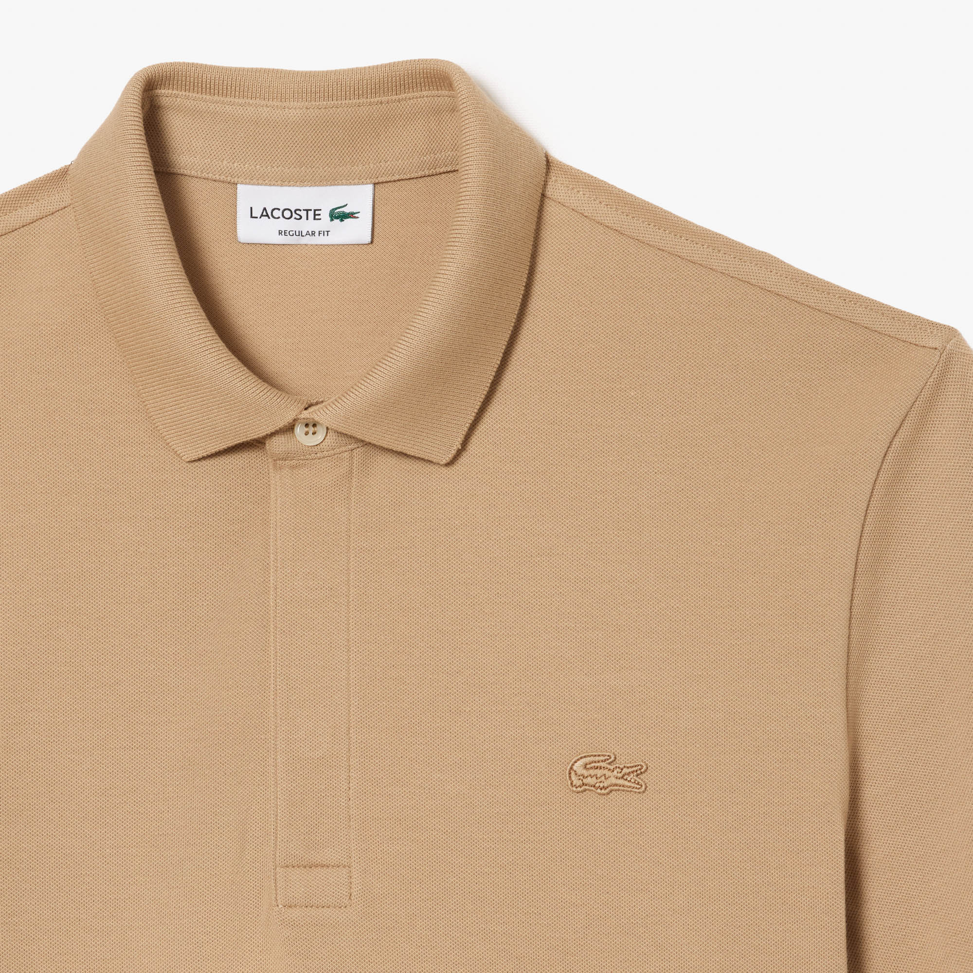 LACOSTE Regular Fit Paris Stretch Piqué Polo Shirt
