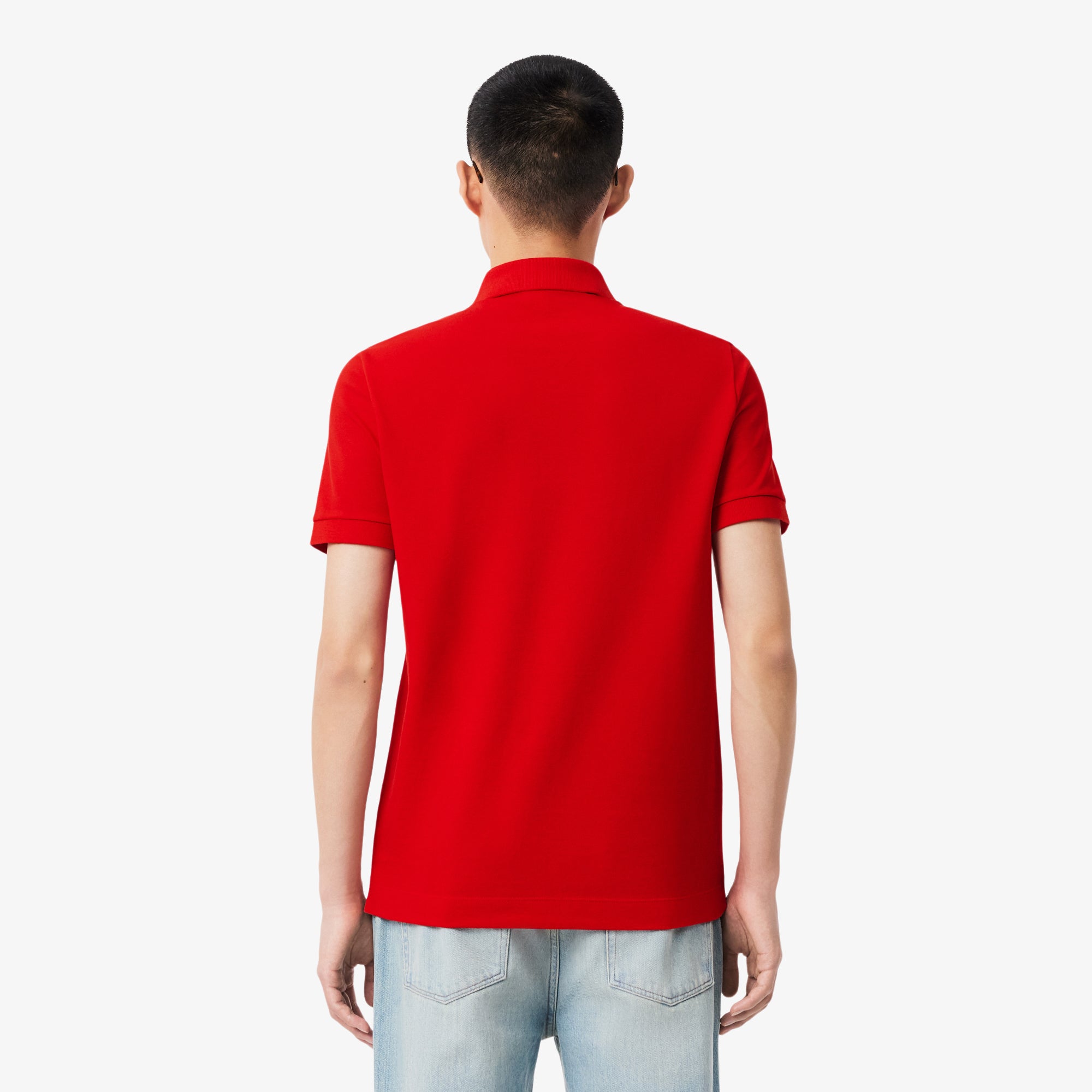 LACOSTE Regular Fit Paris Stretch Piqué Polo Shirt