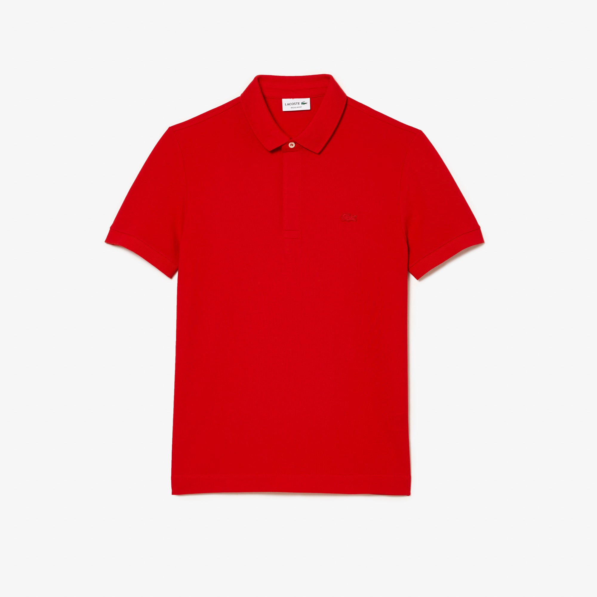 LACOSTE Regular Fit Paris Stretch Piqué Polo Shirt