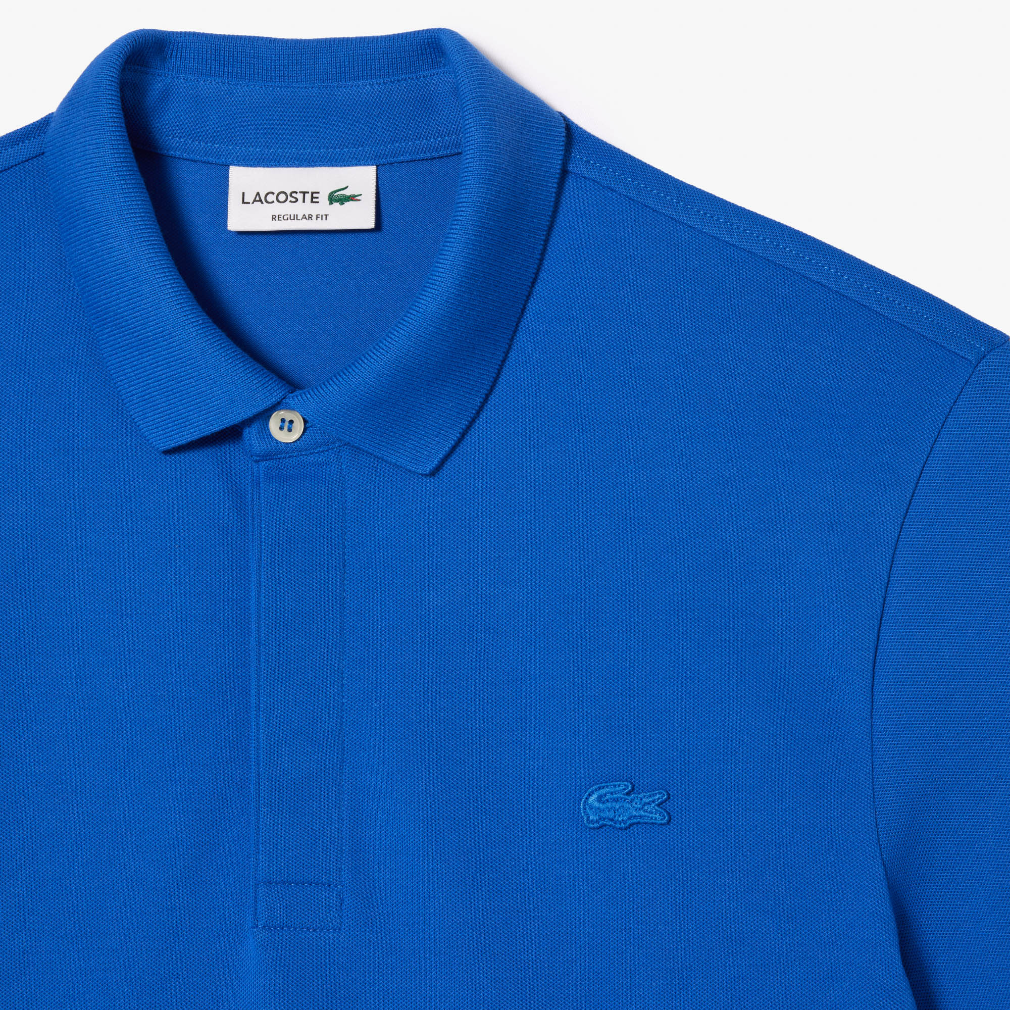 LACOSTE Regular Fit Paris Stretch Piqué Polo Shirt