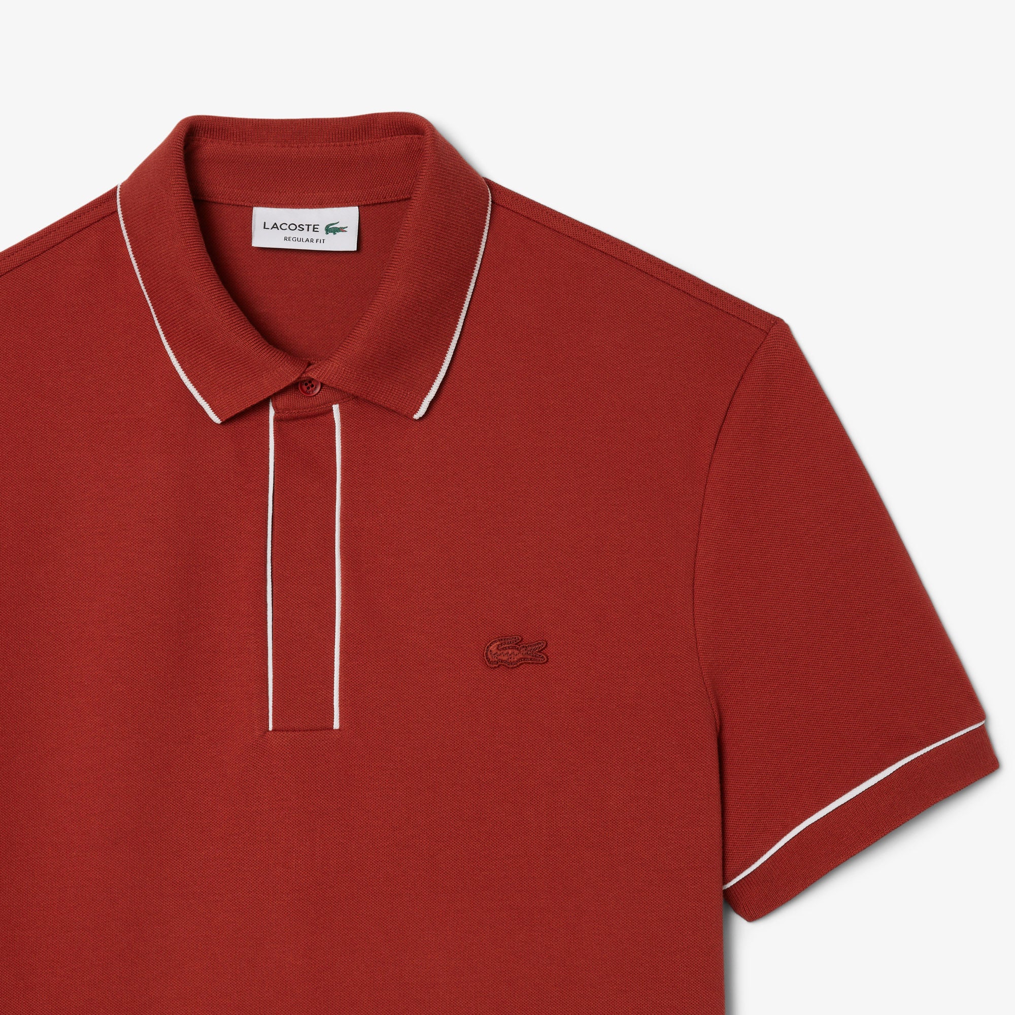 LACOSTE Regular Fit Paris Stretch Piqué Polo Shirt