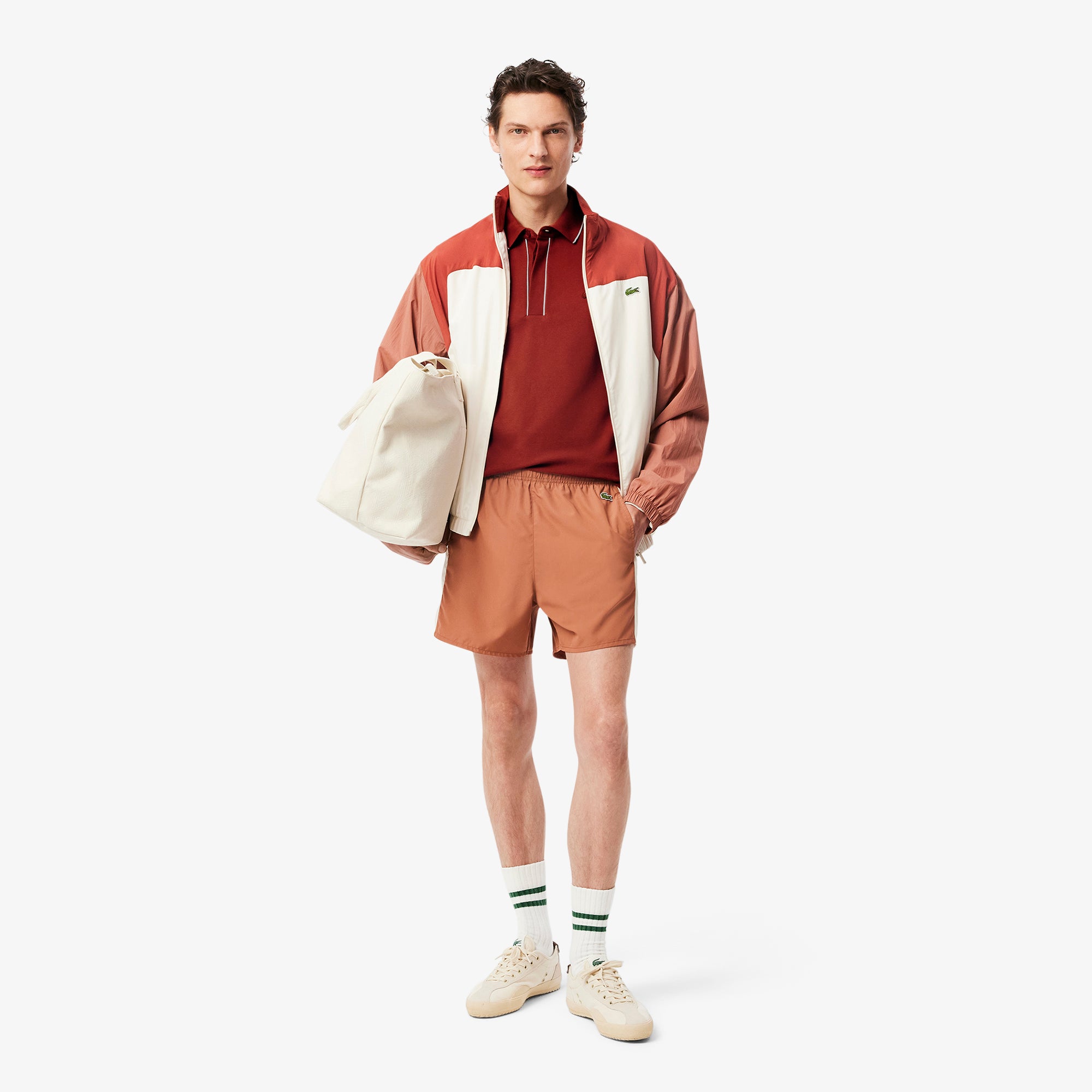 LACOSTE Regular Fit Paris Stretch Piqué Polo Shirt