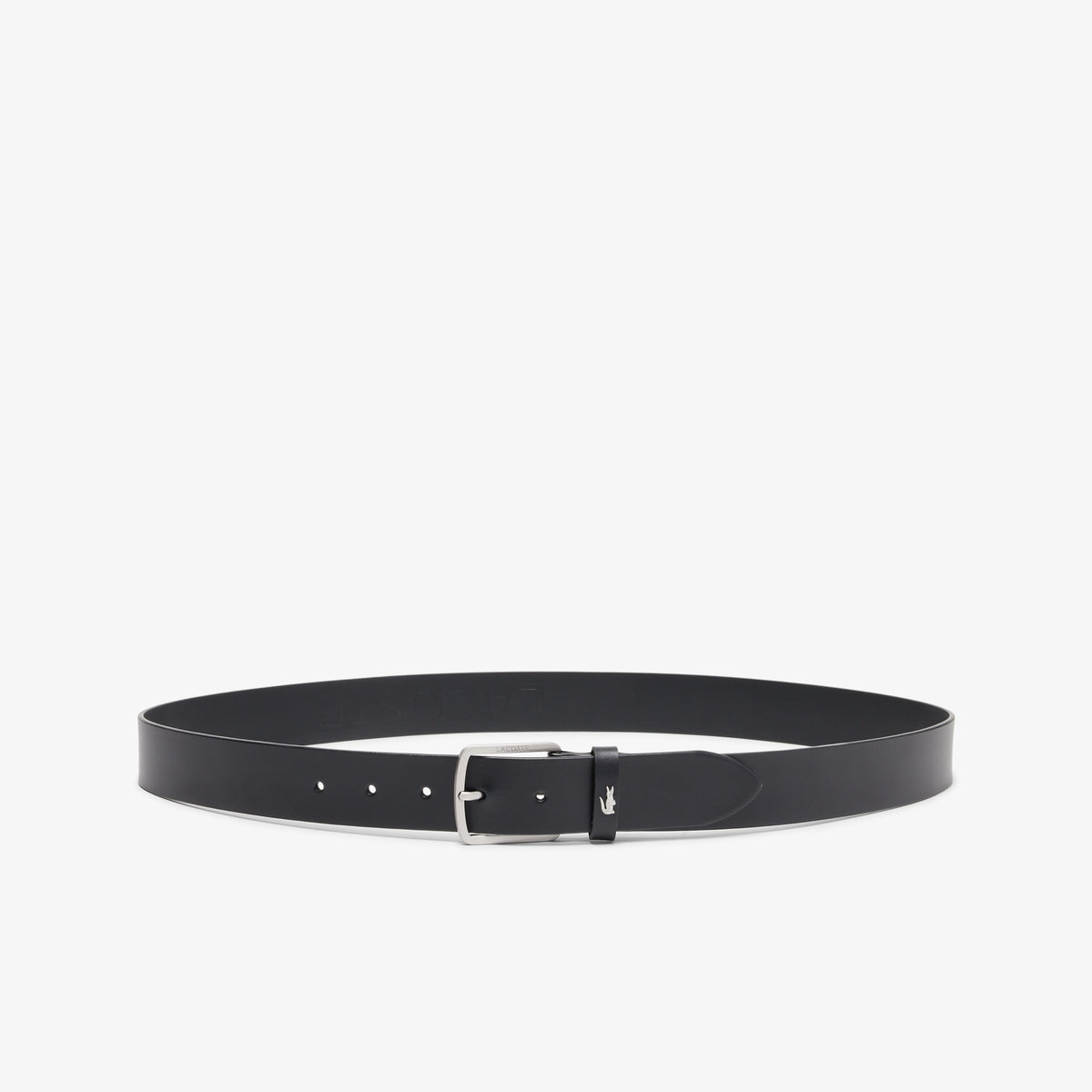 LACOSTE Smooth Leather Belt Men