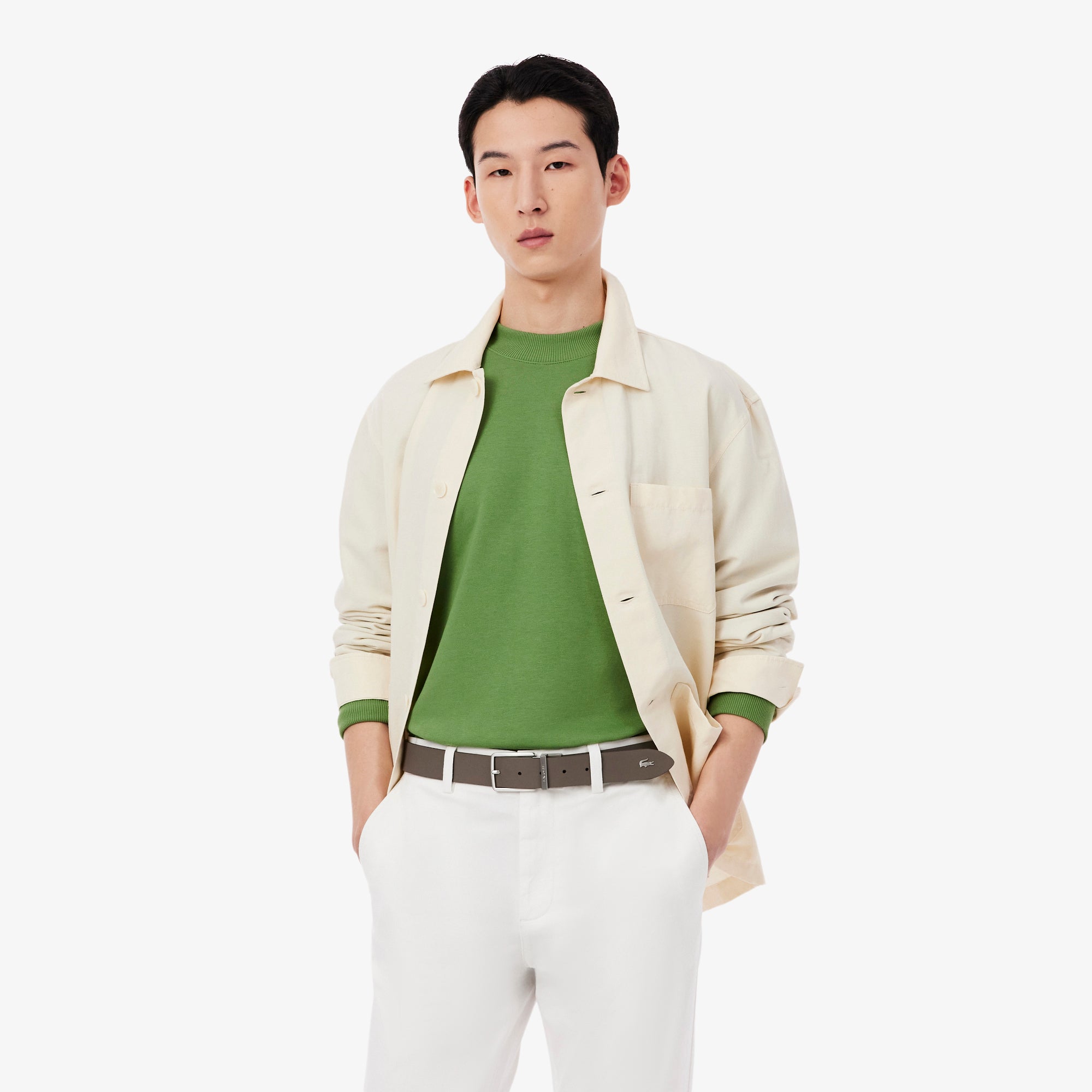 LACOSTE Chantaco Reversible Leather Belt