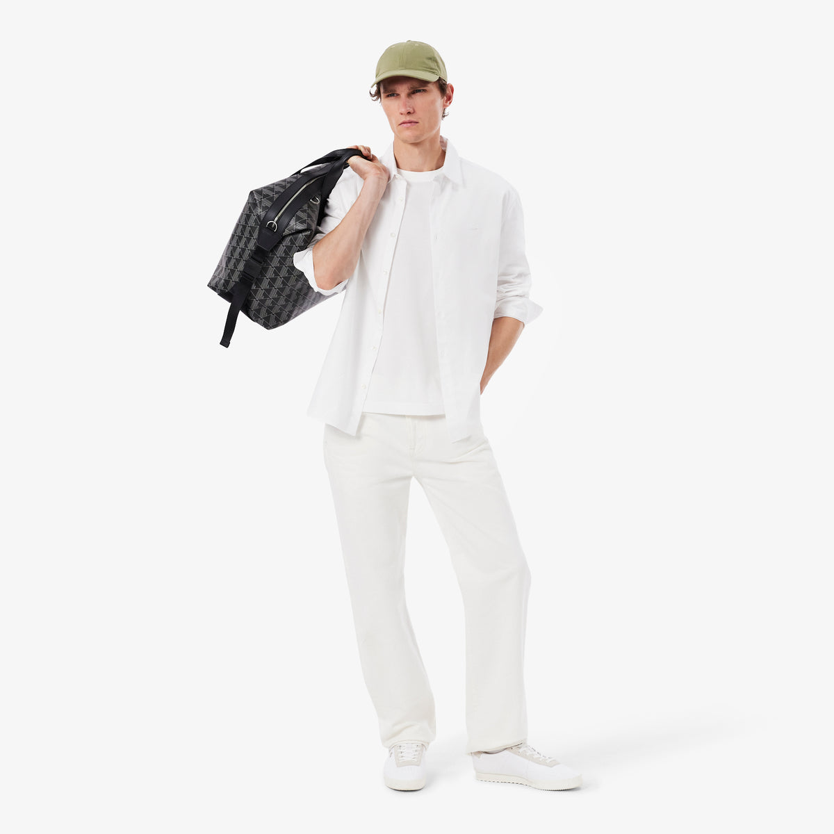 LACOSTE Unisex Cotton Twill Cap
