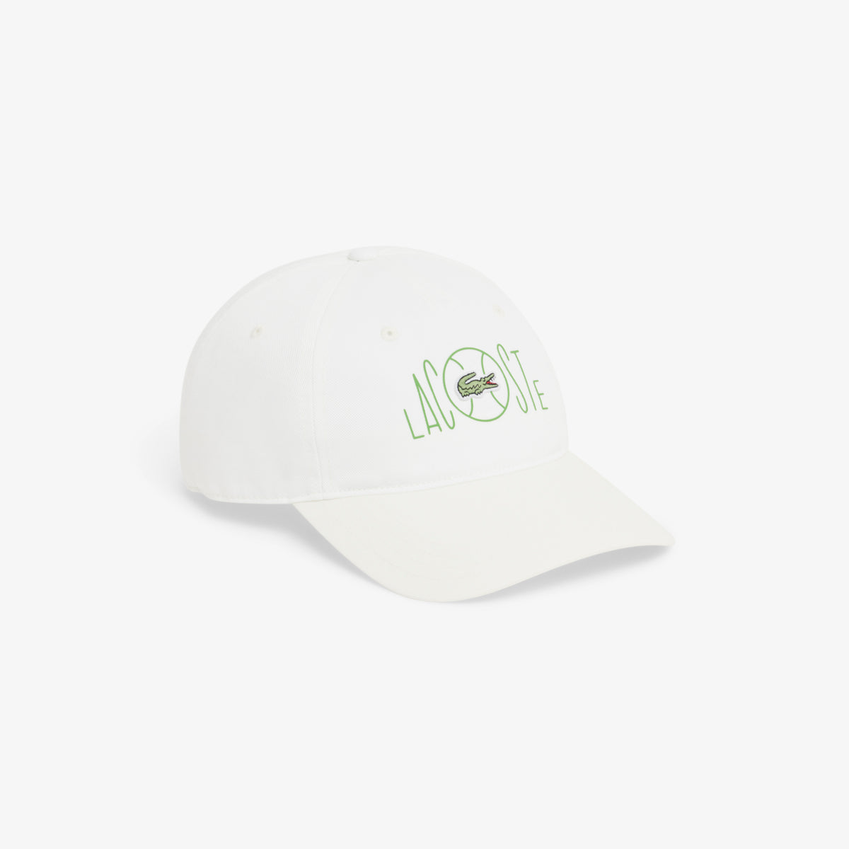 LACOSTE Printed Cotton Twill Unisex Cap