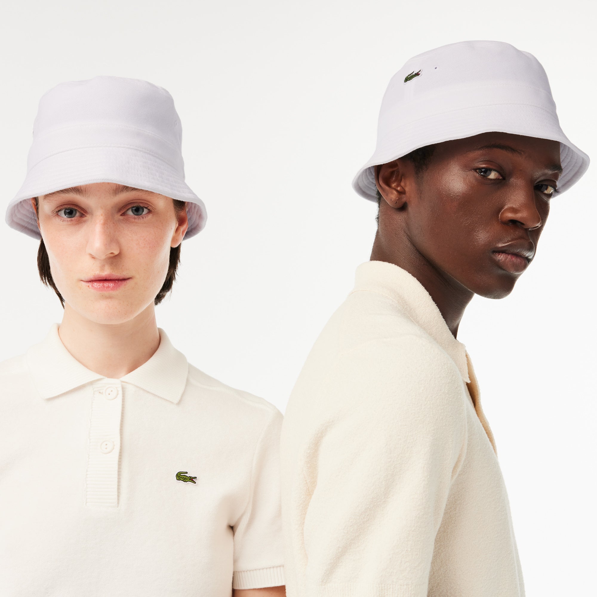 Lacoste Unisex Organic Cotton Bucket Hat