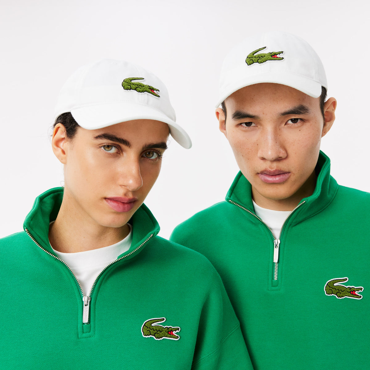 LACOSTE Unisex Crocodile Badge Cotton Twill Cap