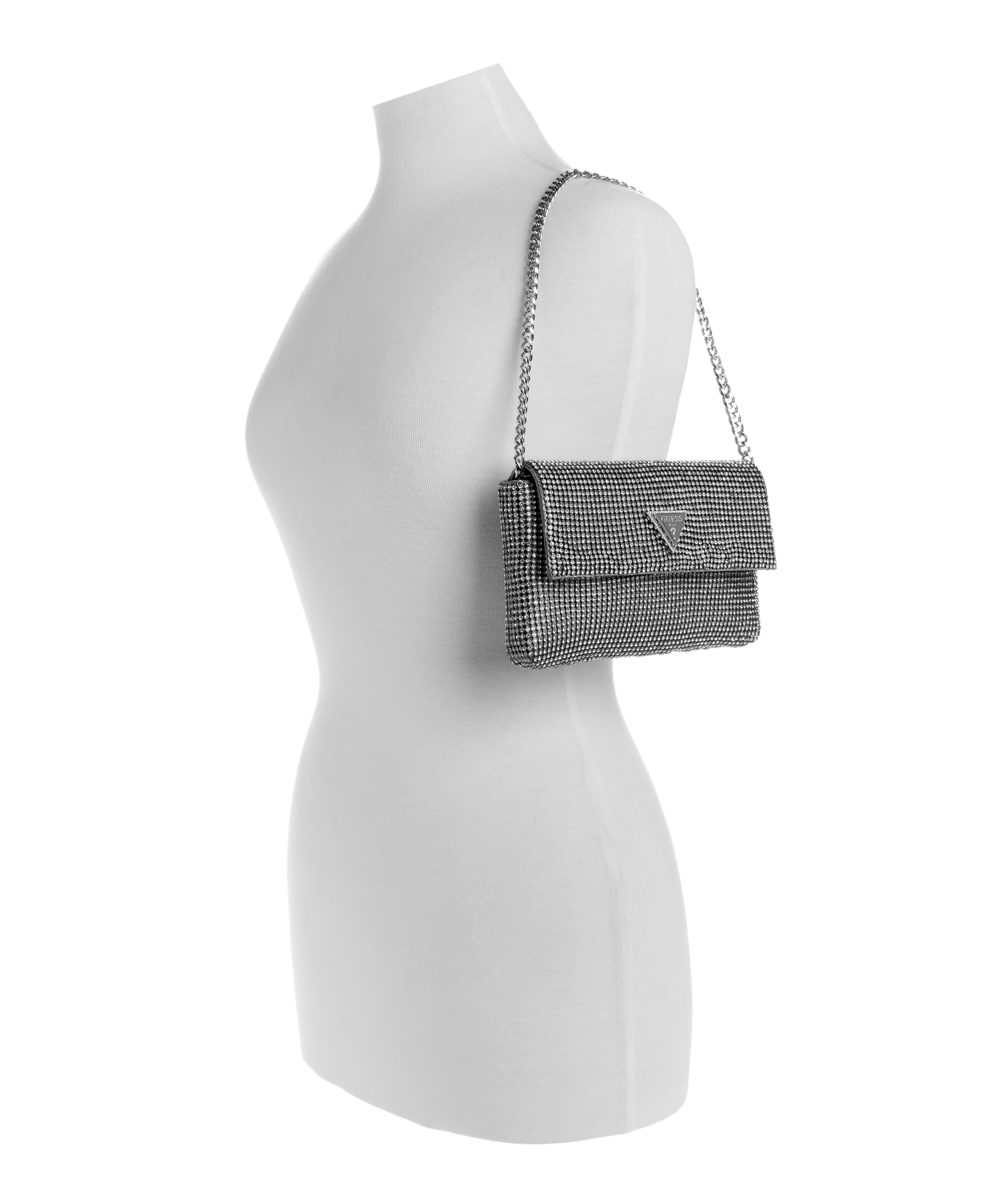 GUESS Zalina Flap Clutch Bag