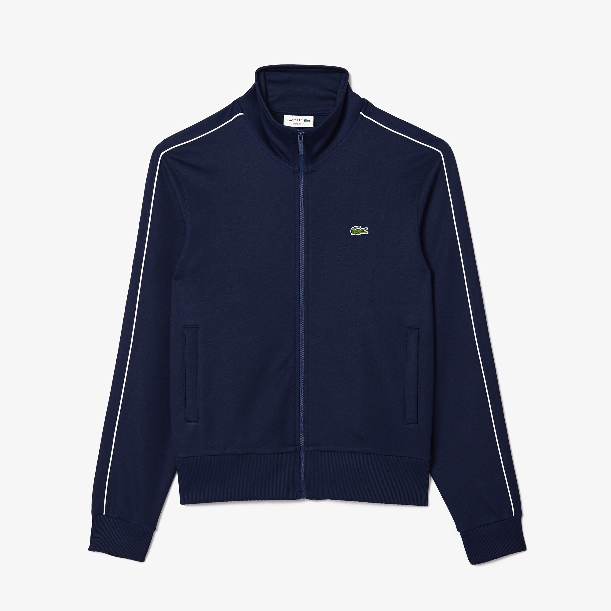 Lacoste Paris Pique Zip Front Track Jacket