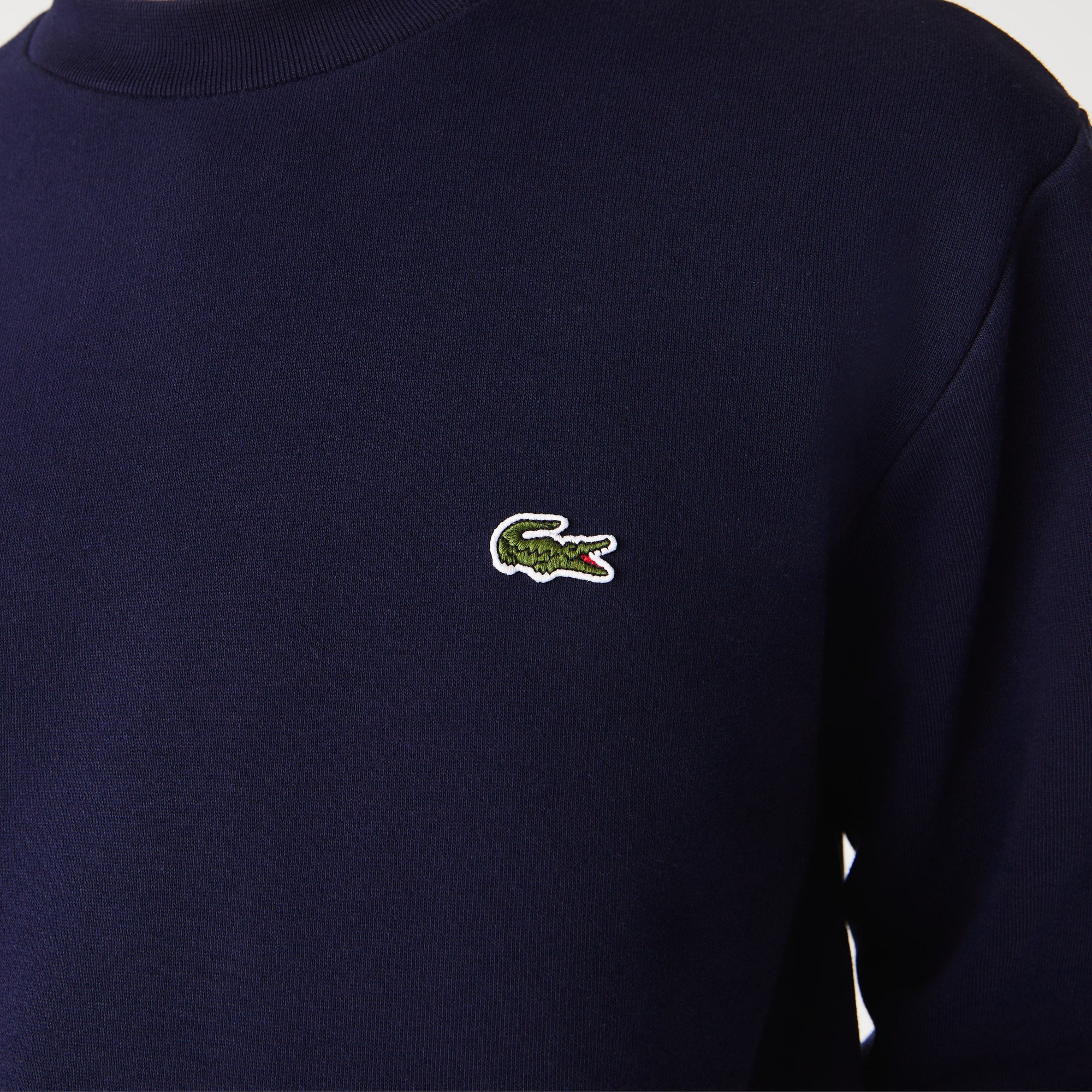 LACOSTE Men's Fleece Crew Neck Sweatshirt