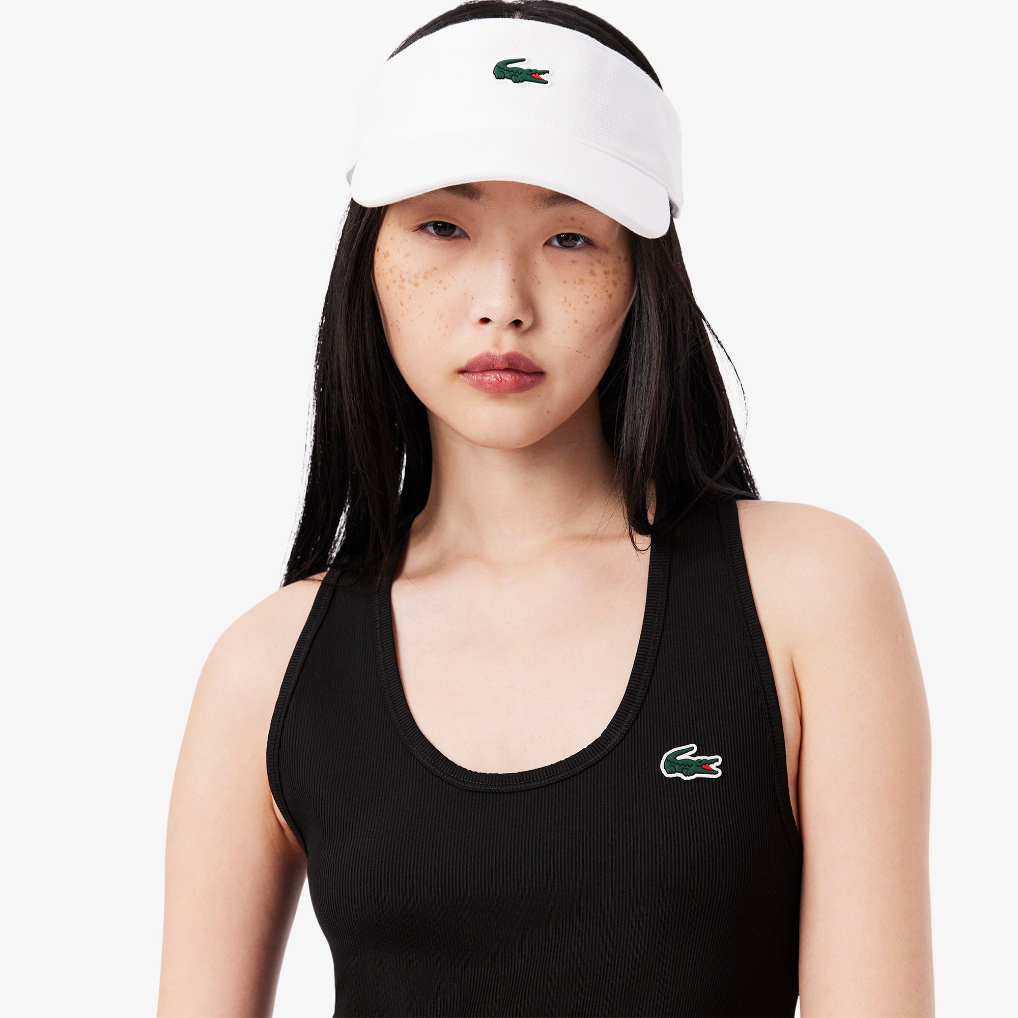 Lacoste Ultra Dry Rib Knit Sport Tank Top