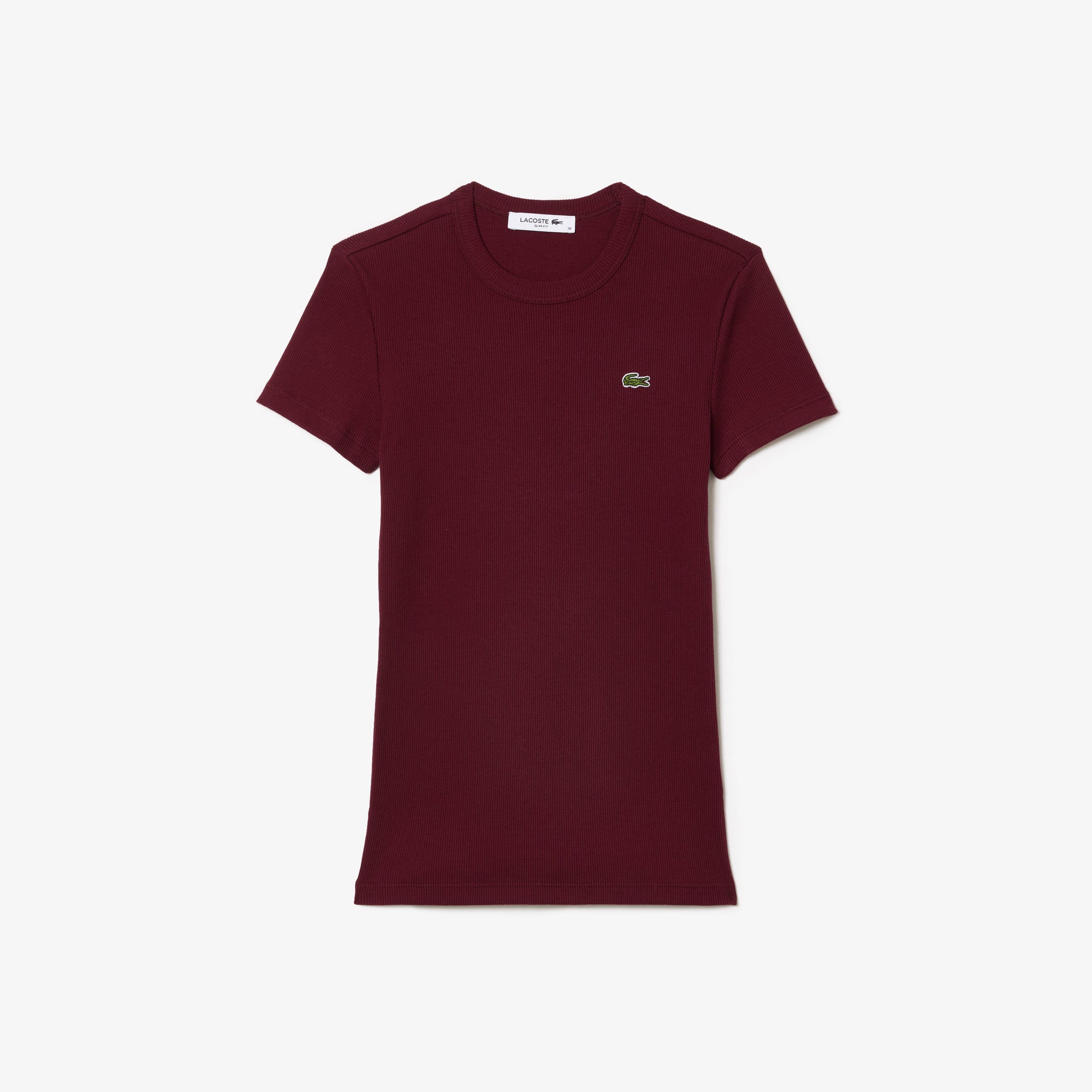 Lacoste Women's Slim Fit Organic Cotton T-shirt