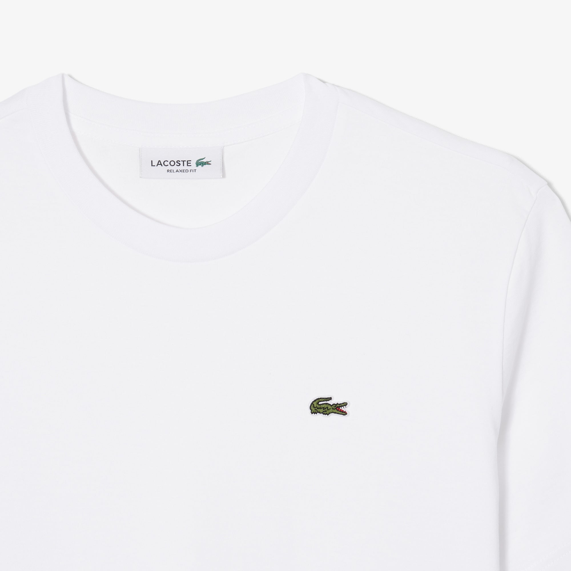 LACOSTE Women's Relaxed Fit Soft Cotton T-shirt