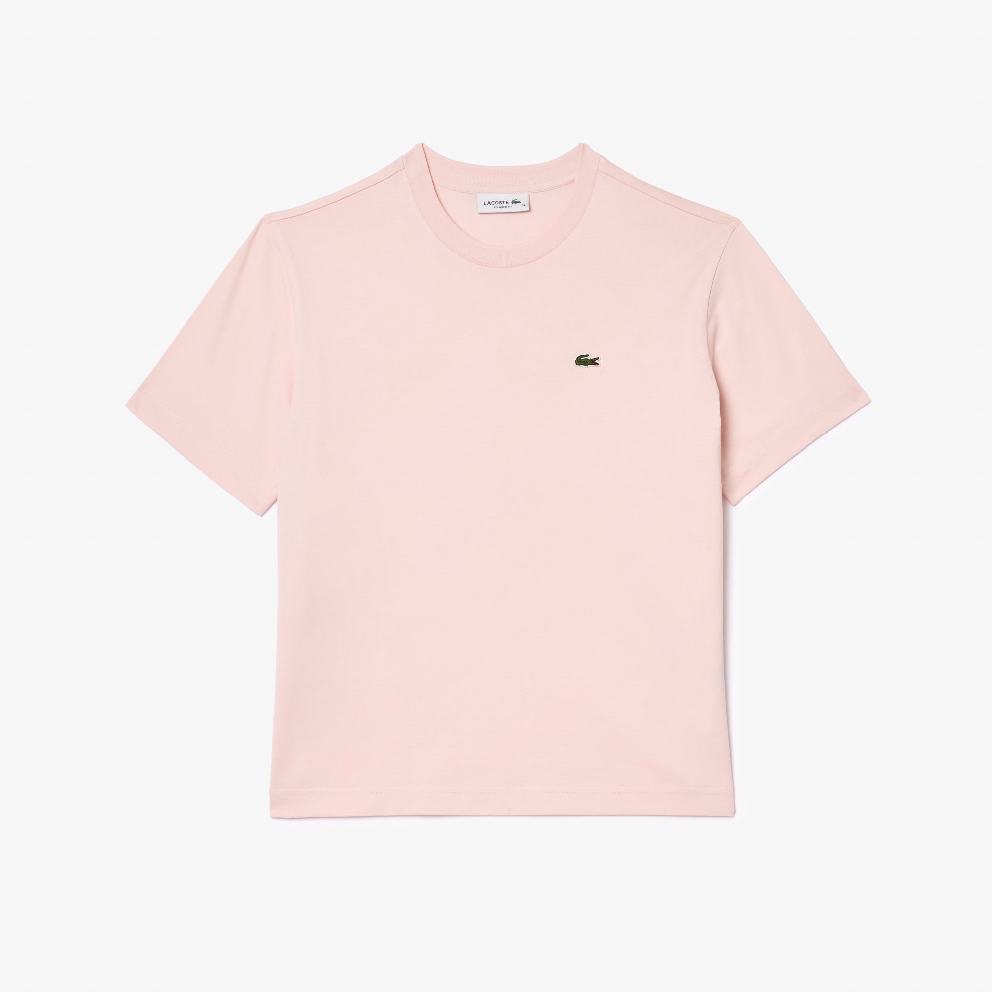 LACOSTE Women's Relaxed Fit Soft Cotton T-shirt