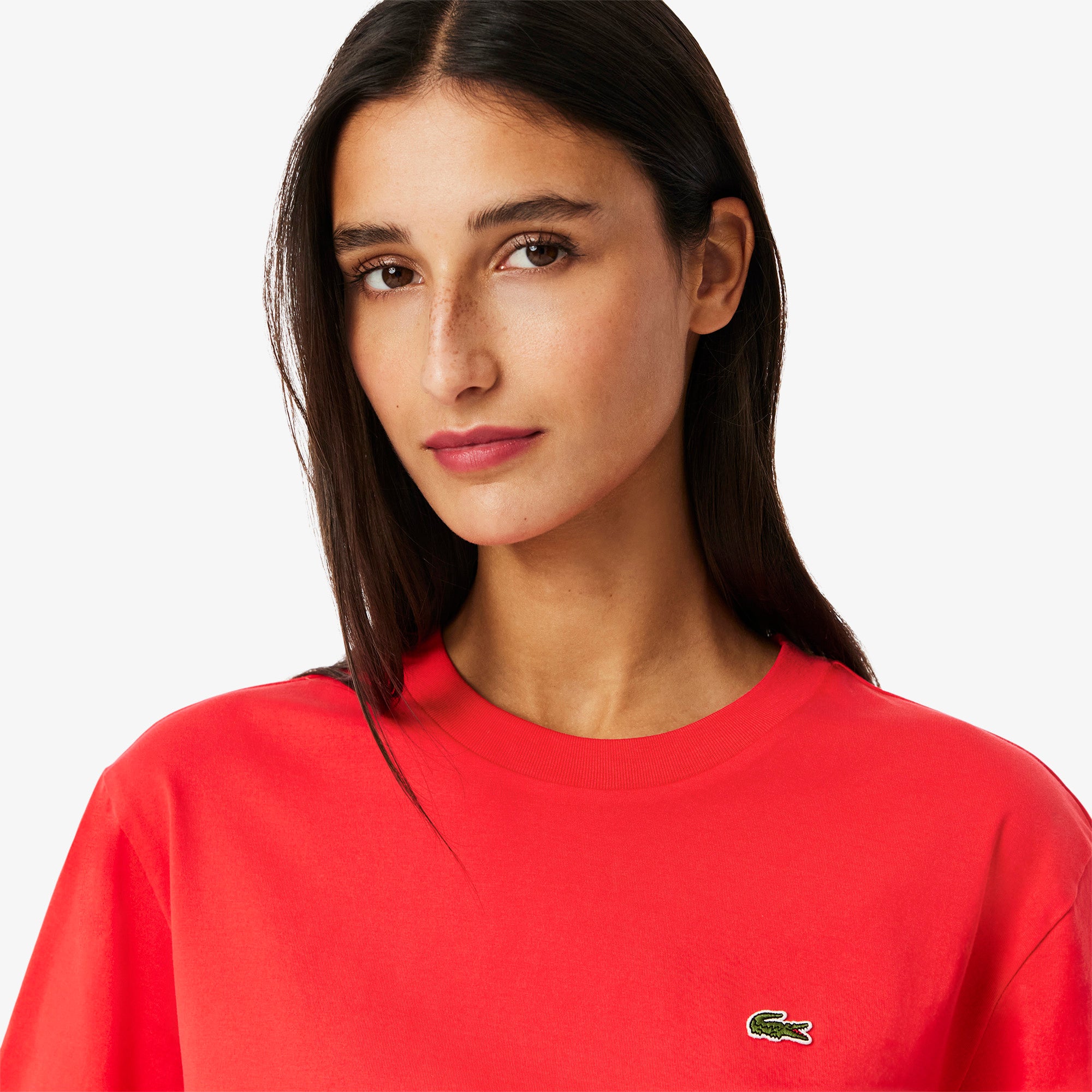 LACOSTE Relaxed Fit Soft Cotton T-shirt