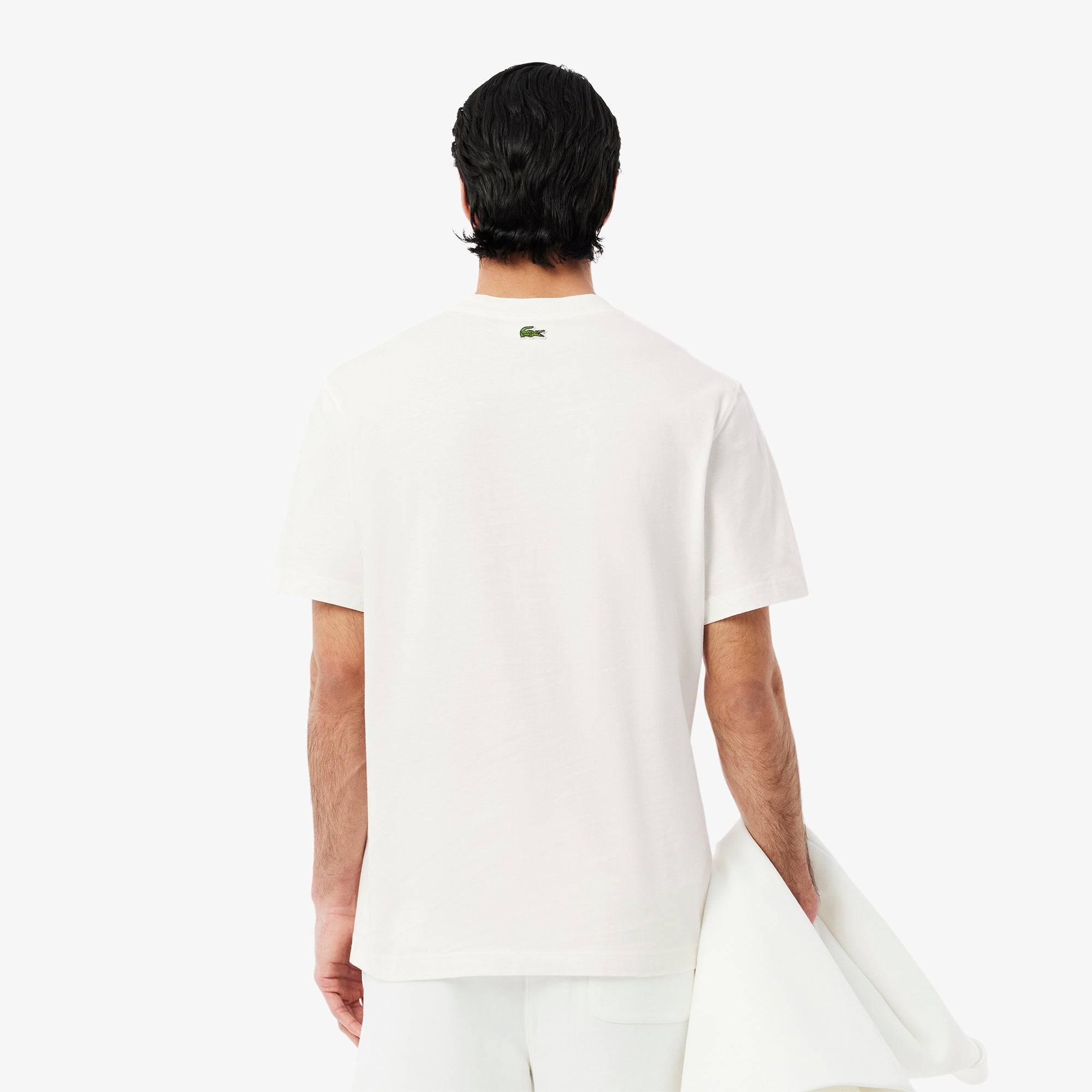LACOSTE Men's Printed Cotton Jersey T-Shirt