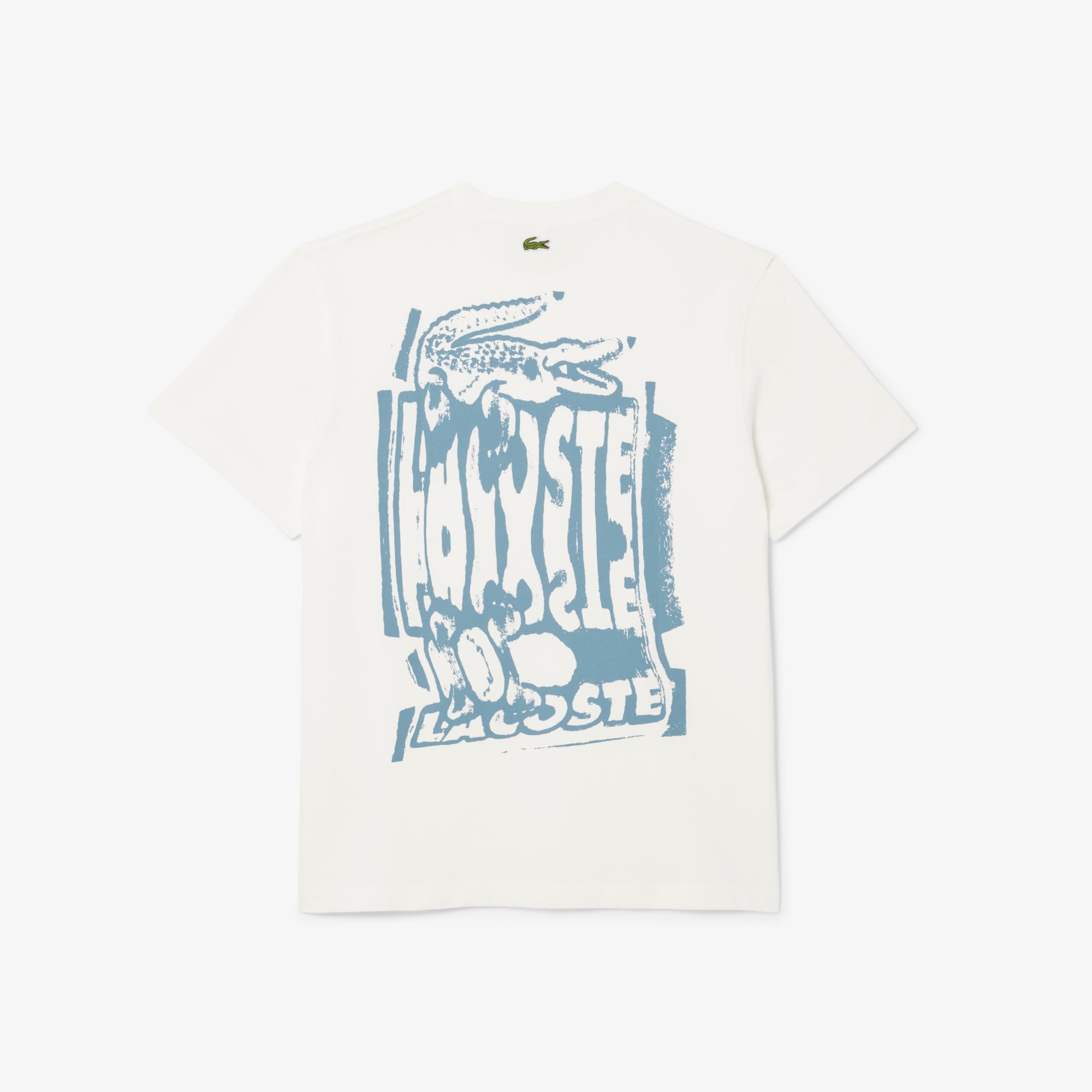 LACOSTE Cotton Jersey Graphic T-shirt