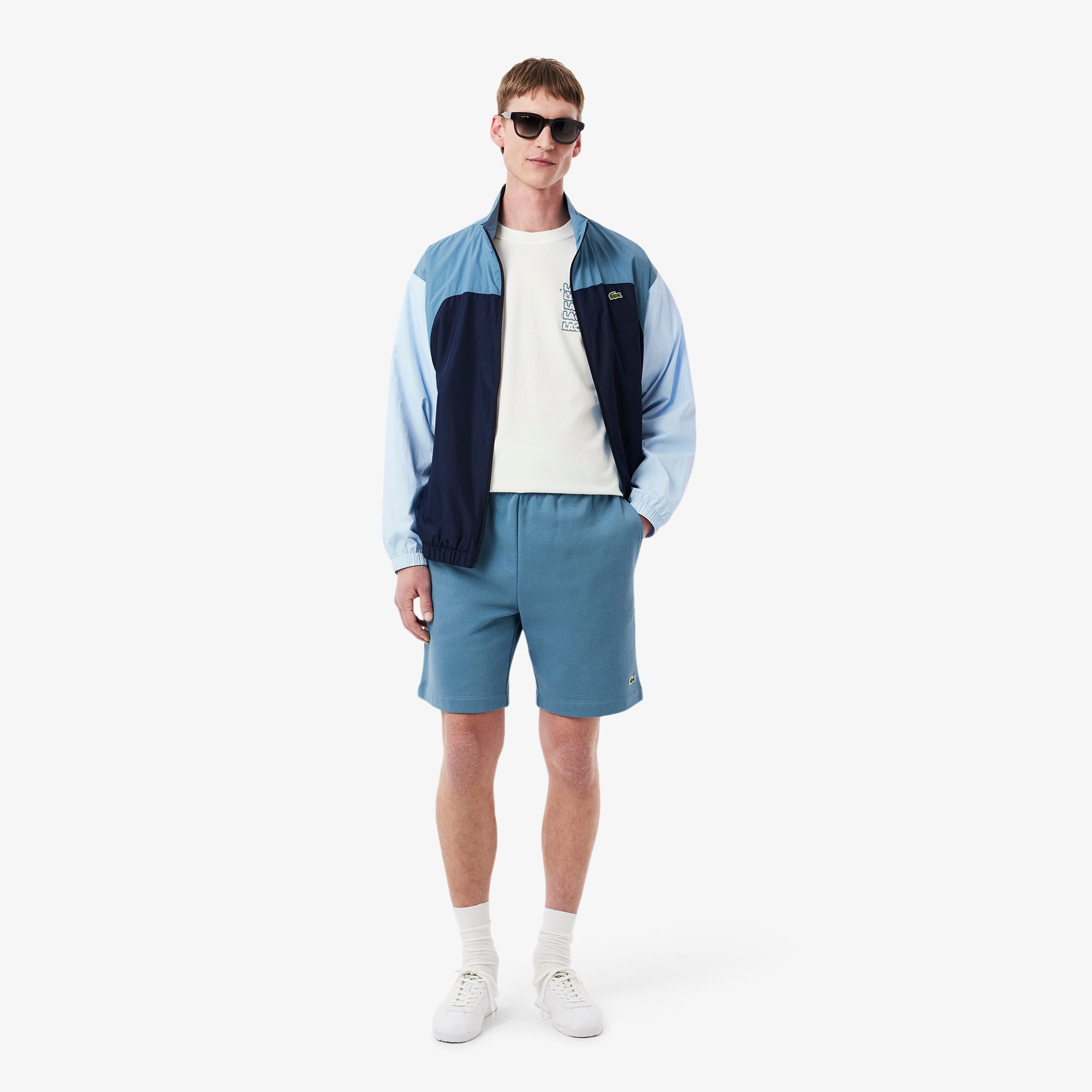 LACOSTE Cotton Jersey Graphic T-shirt
