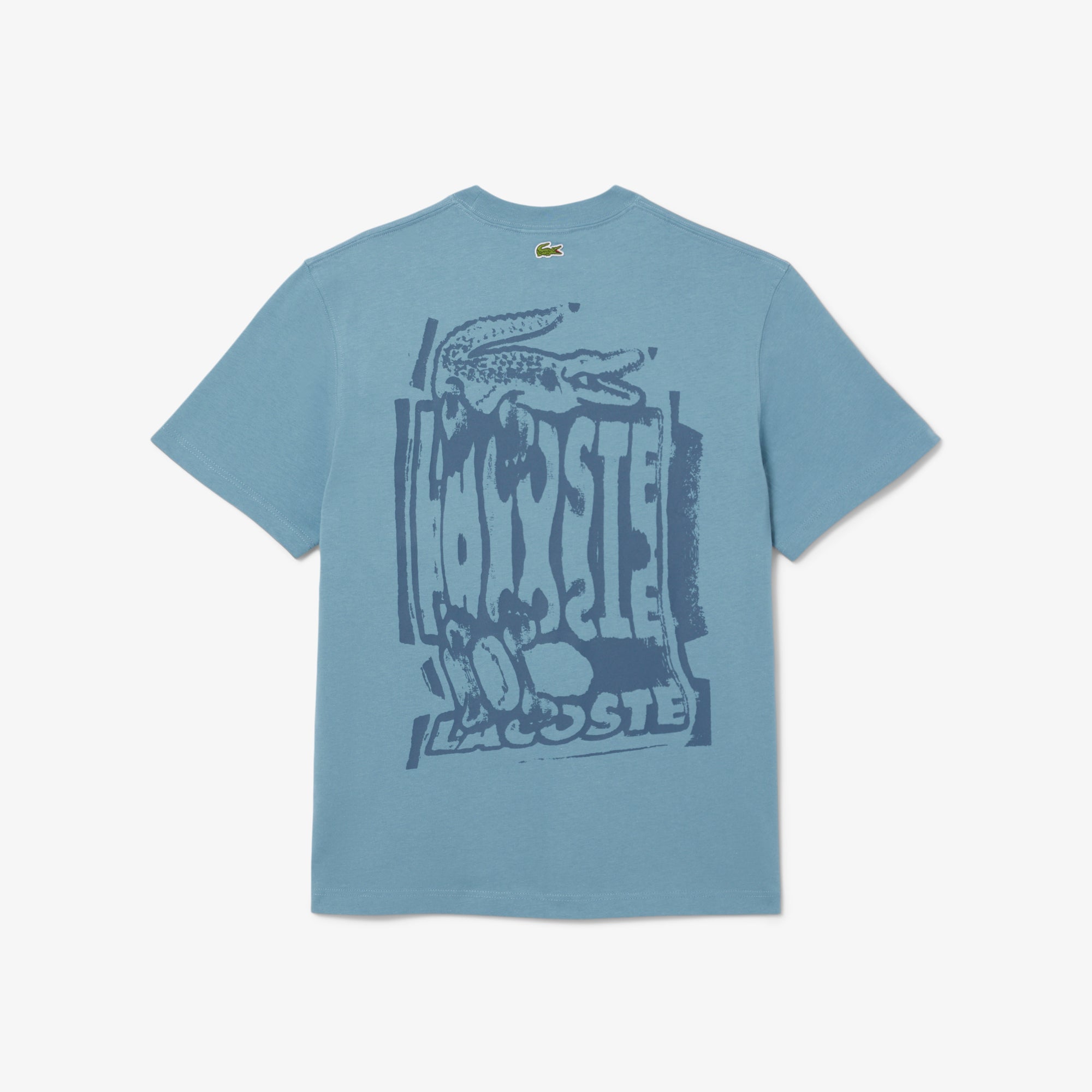 LACOSTE Cotton Jersey Graphic T-shirt