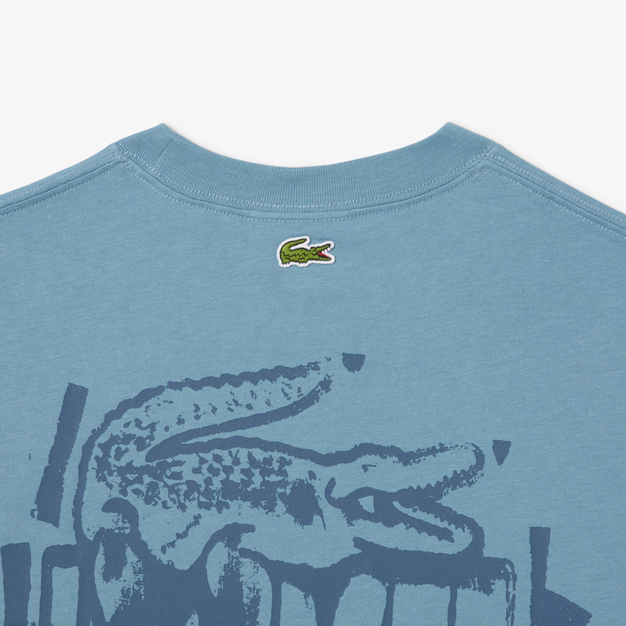 LACOSTE Cotton Jersey Graphic T-shirt