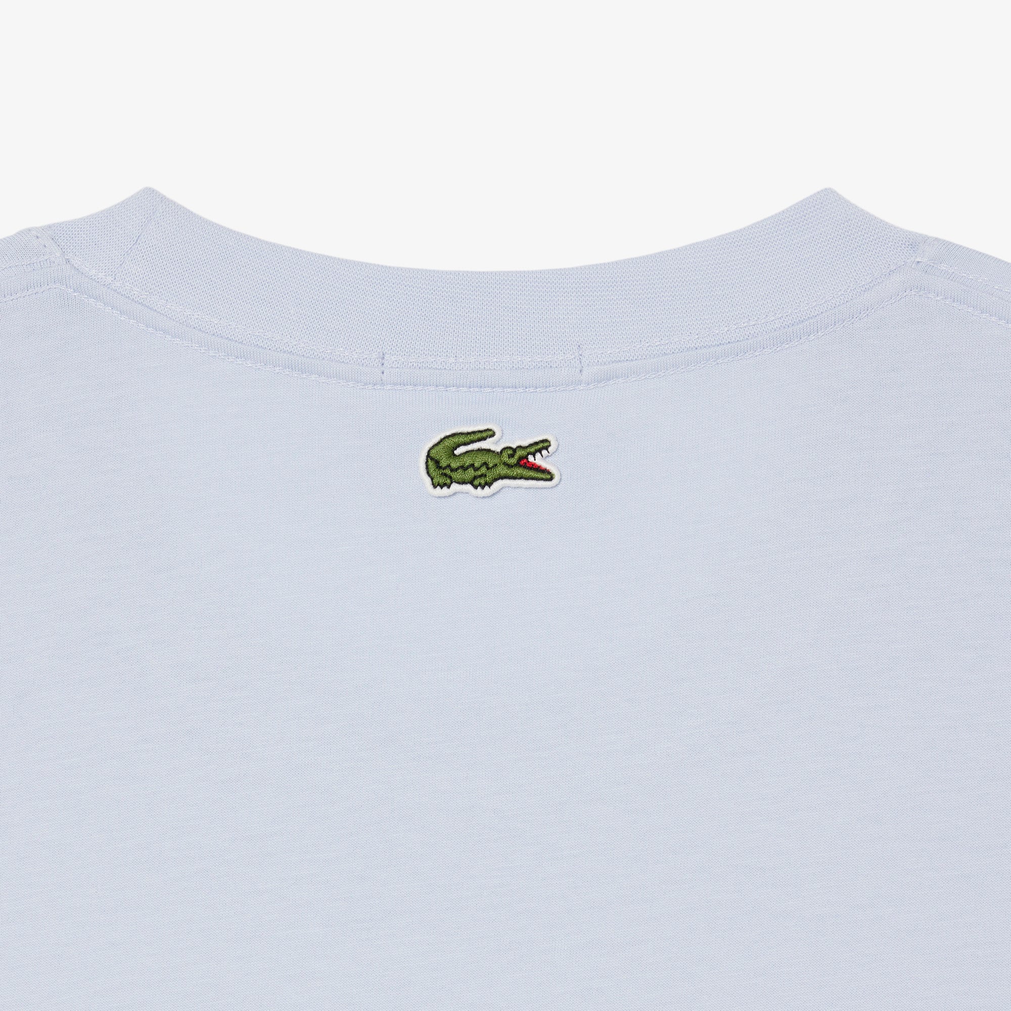 LACOSTE Embossed Branding Cotton T-shirt Unisex