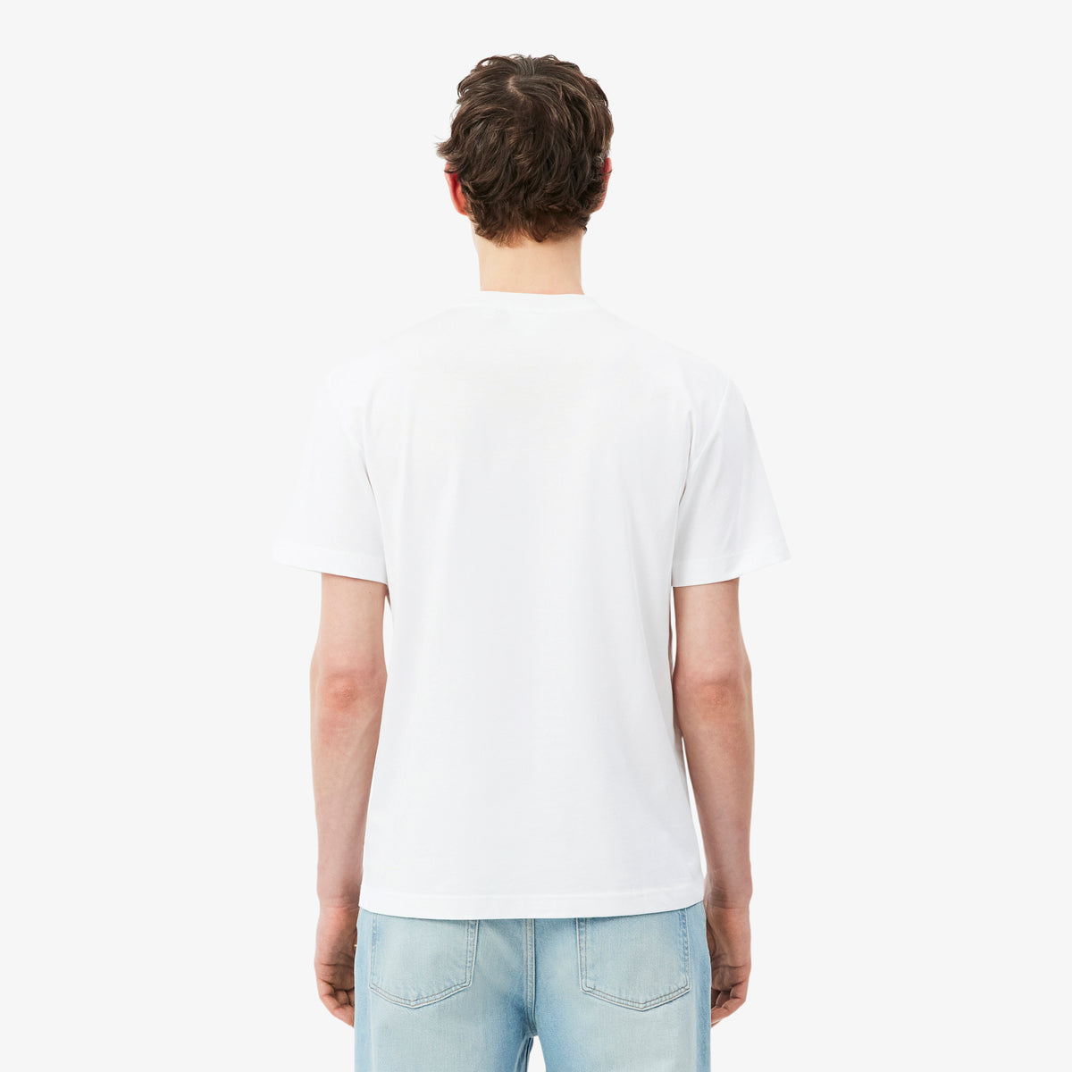 LACOSTE Printed Cotton T-Shirt Men