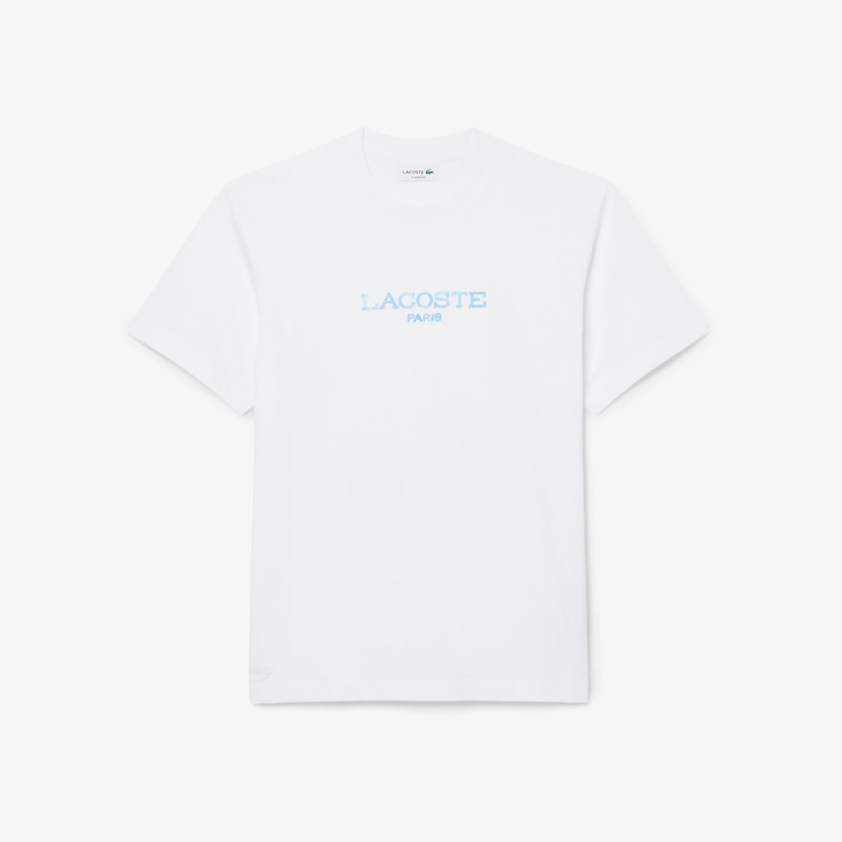 LACOSTE Printed Cotton T-Shirt Men