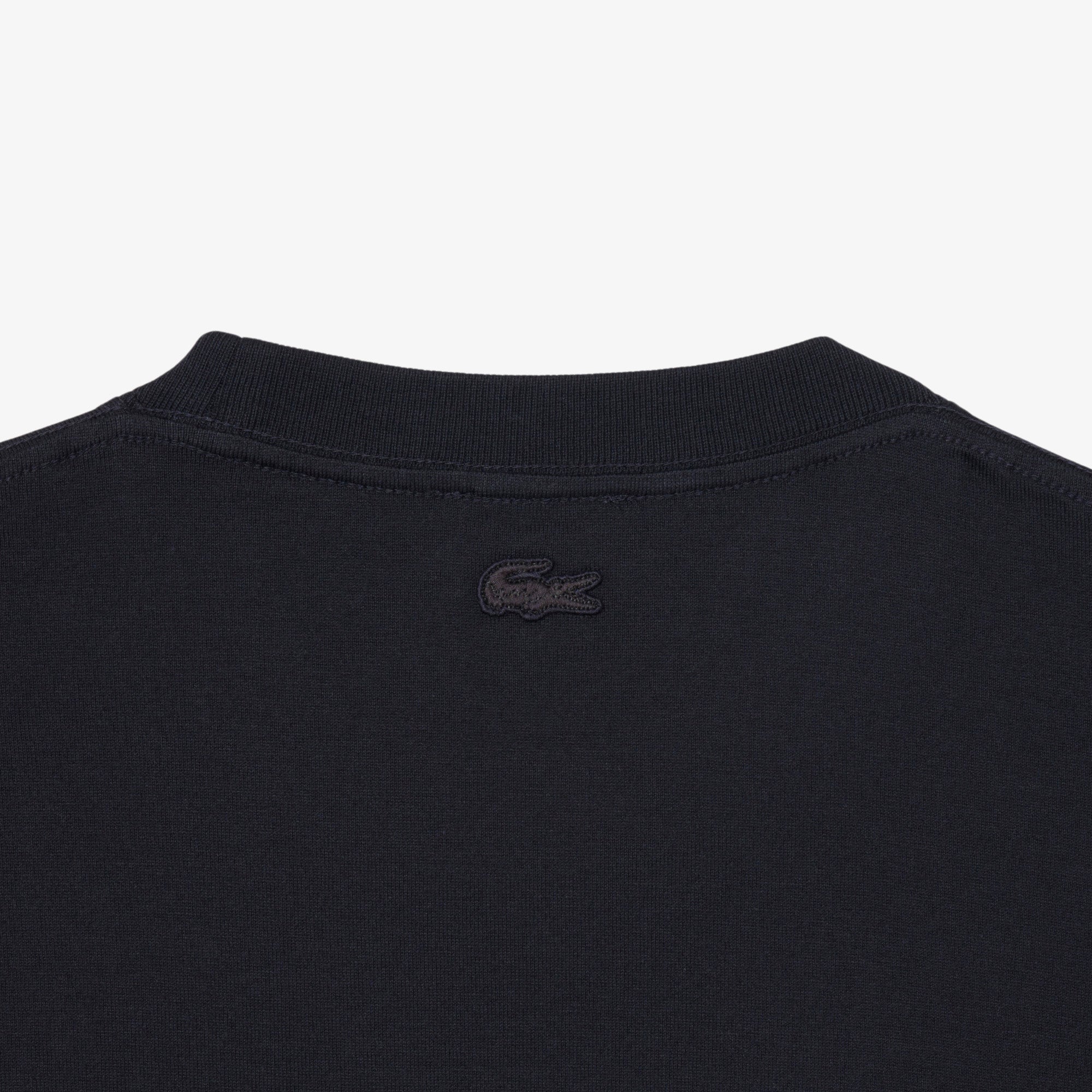 LACOSTE Embroidered Heavy Jersey T-shirt