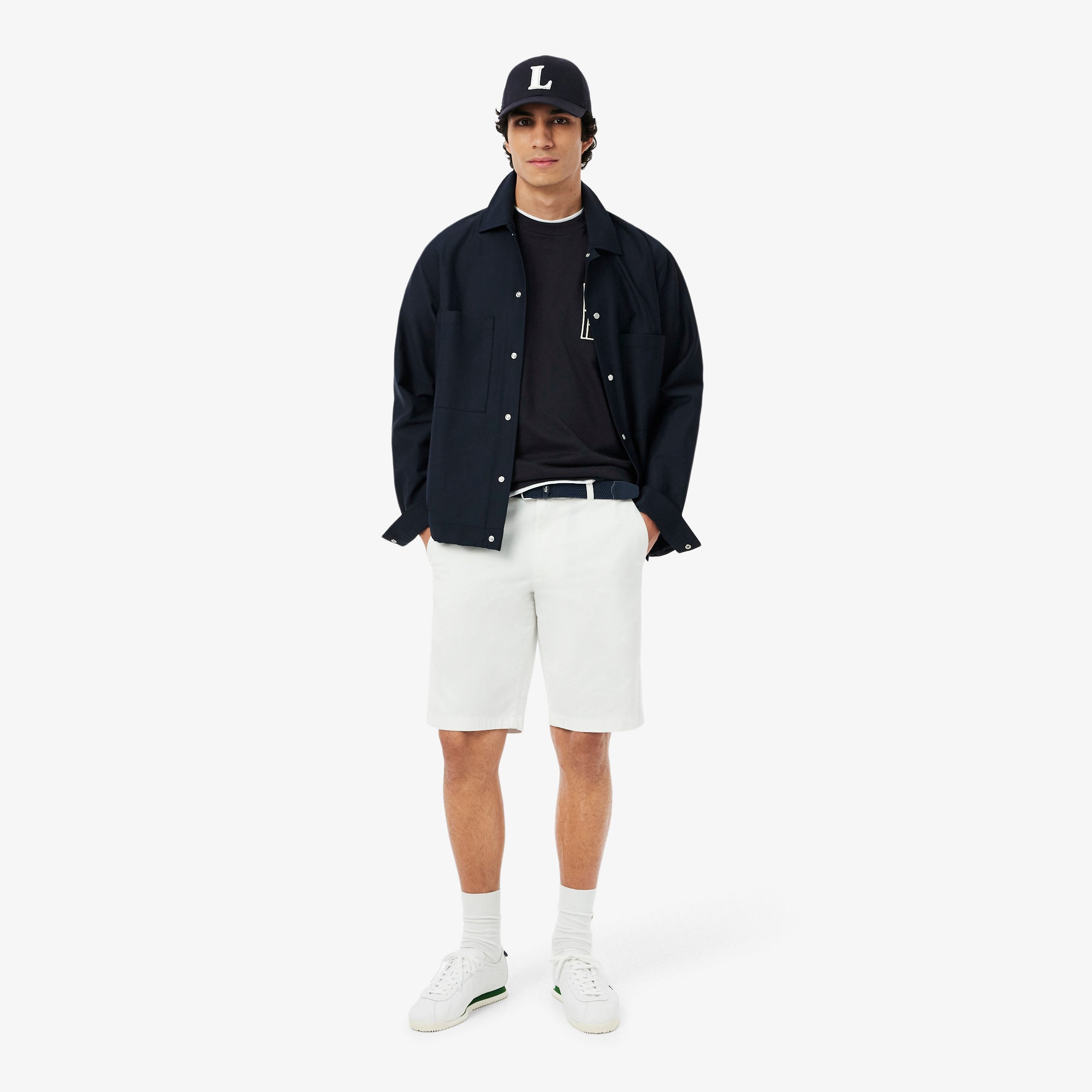 LACOSTE Embroidered Heavy Jersey T-shirt