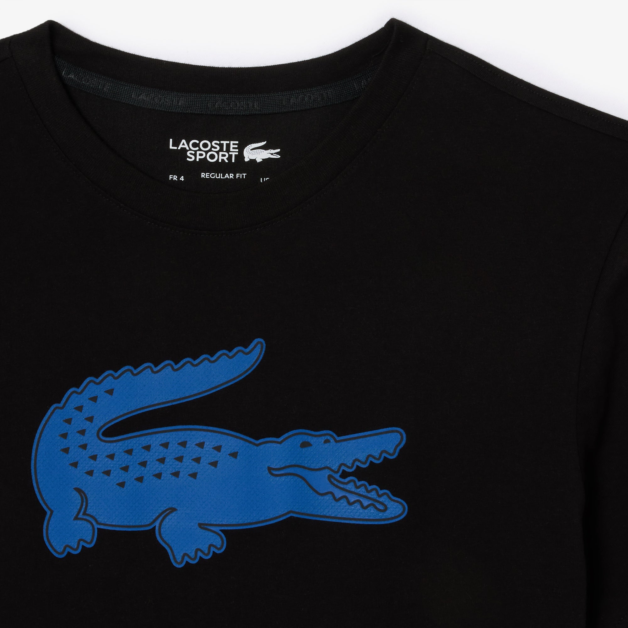 Lacoste Men’s SPORT 3D Print Crocodile Breathable Jersey T-Shirt