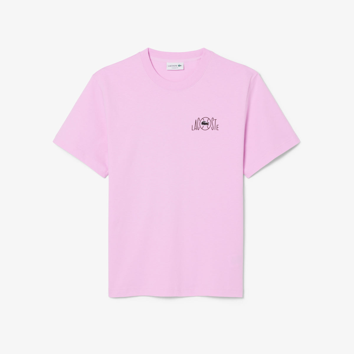 LACOSTE Printed Cotton T-Shirt Men