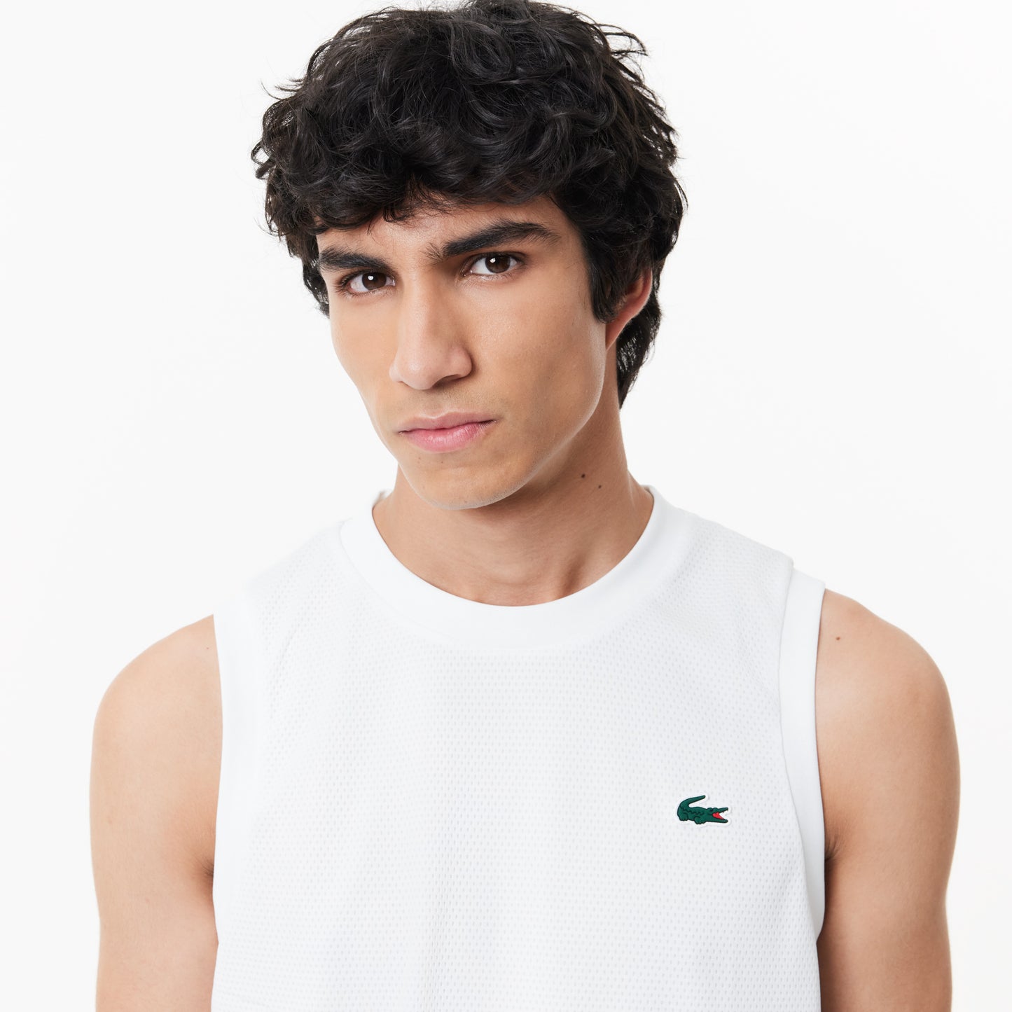 Lacoste Ultra Dry Tennis Mesh Tank Top