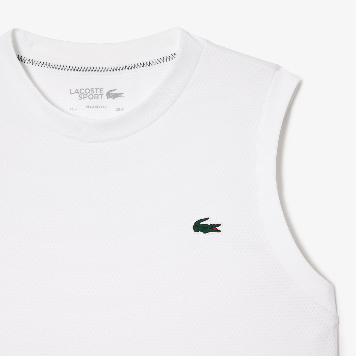 Lacoste Ultra Dry Tennis Mesh Tank Top