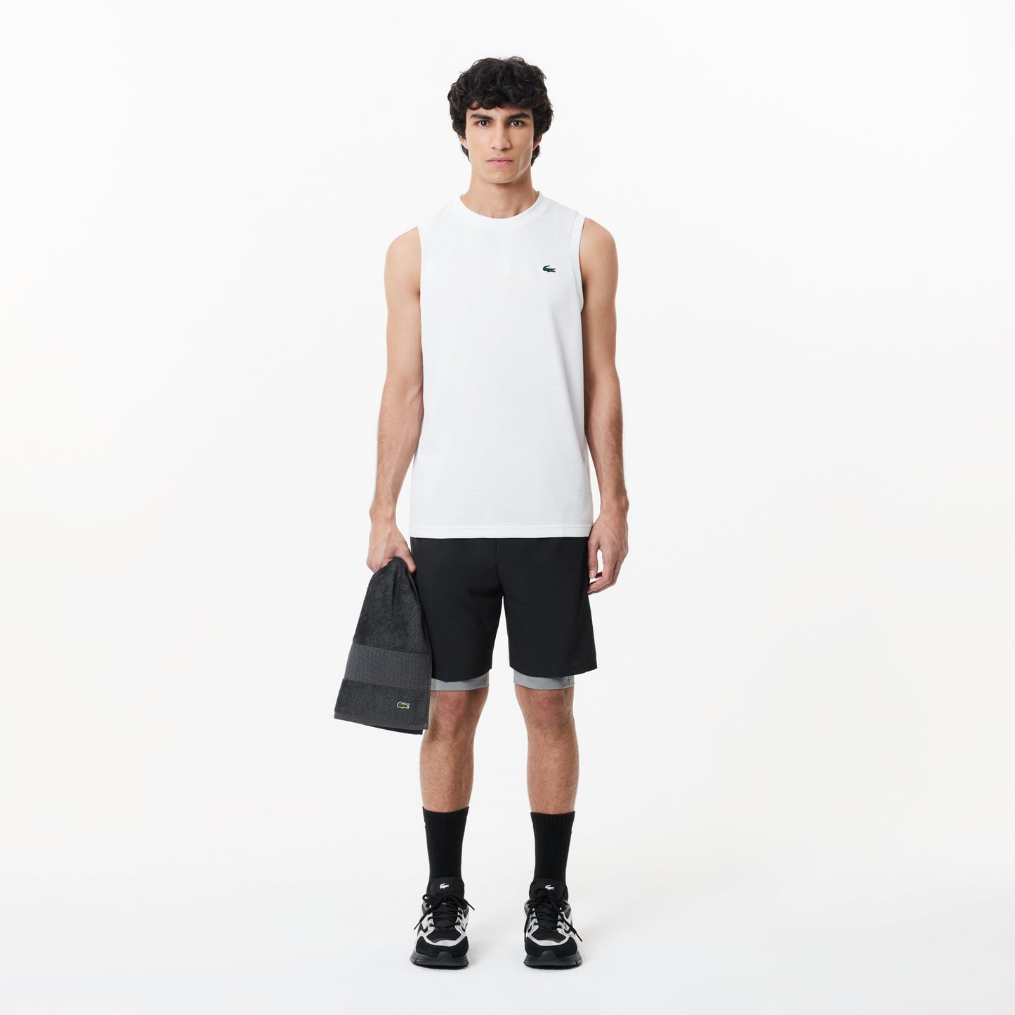 Lacoste Ultra Dry Tennis Mesh Tank Top