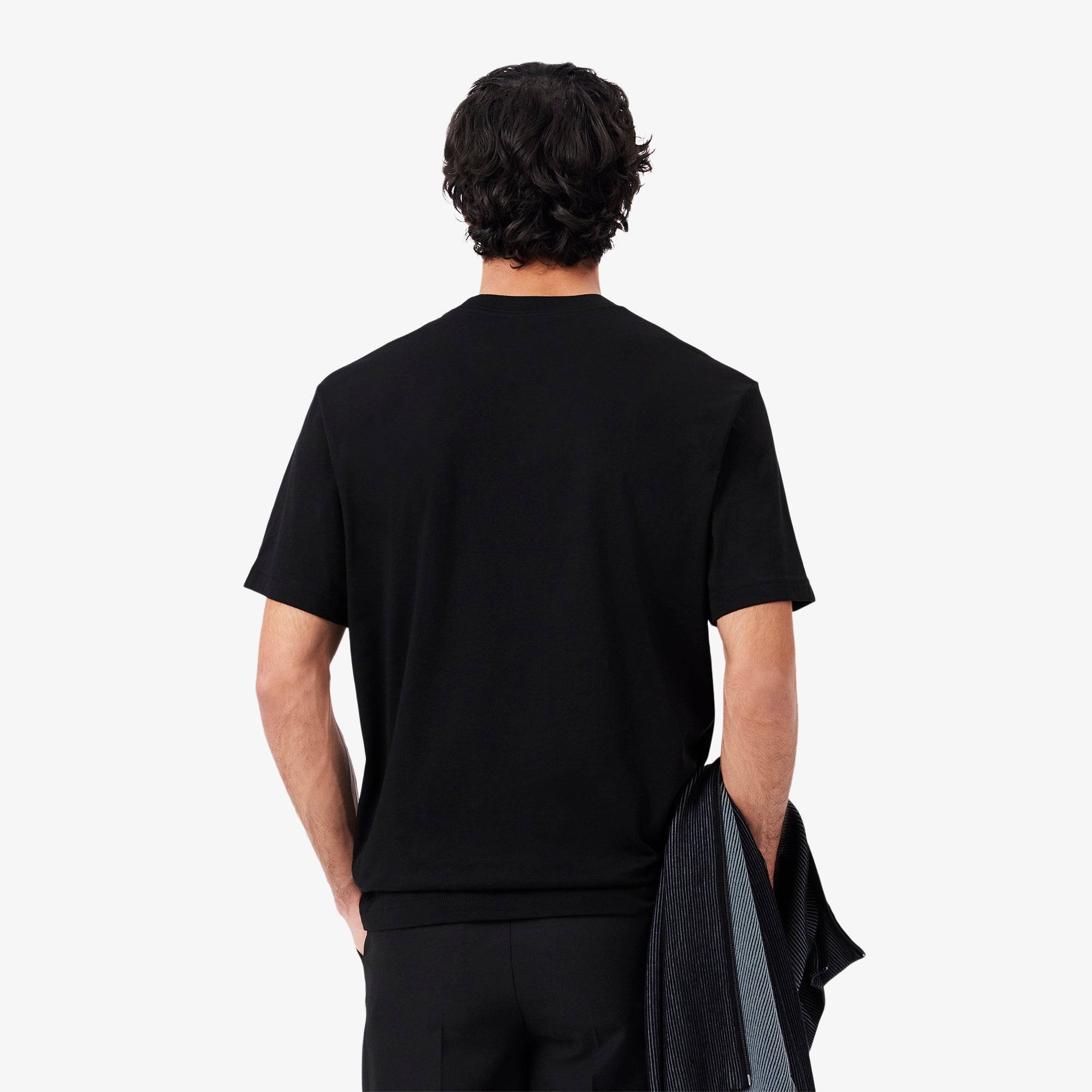 Lacoste Cotton T-shirt With Breast Pocket