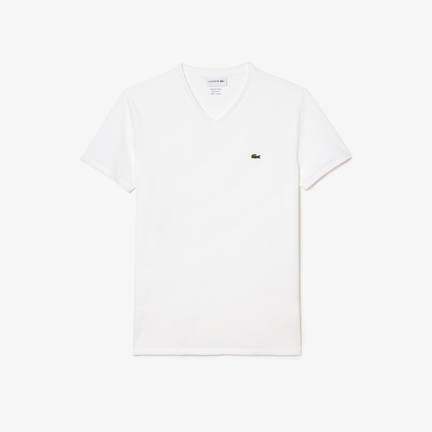 Lacoste Men's V-neck Pima Cotton Jersey T-shirt