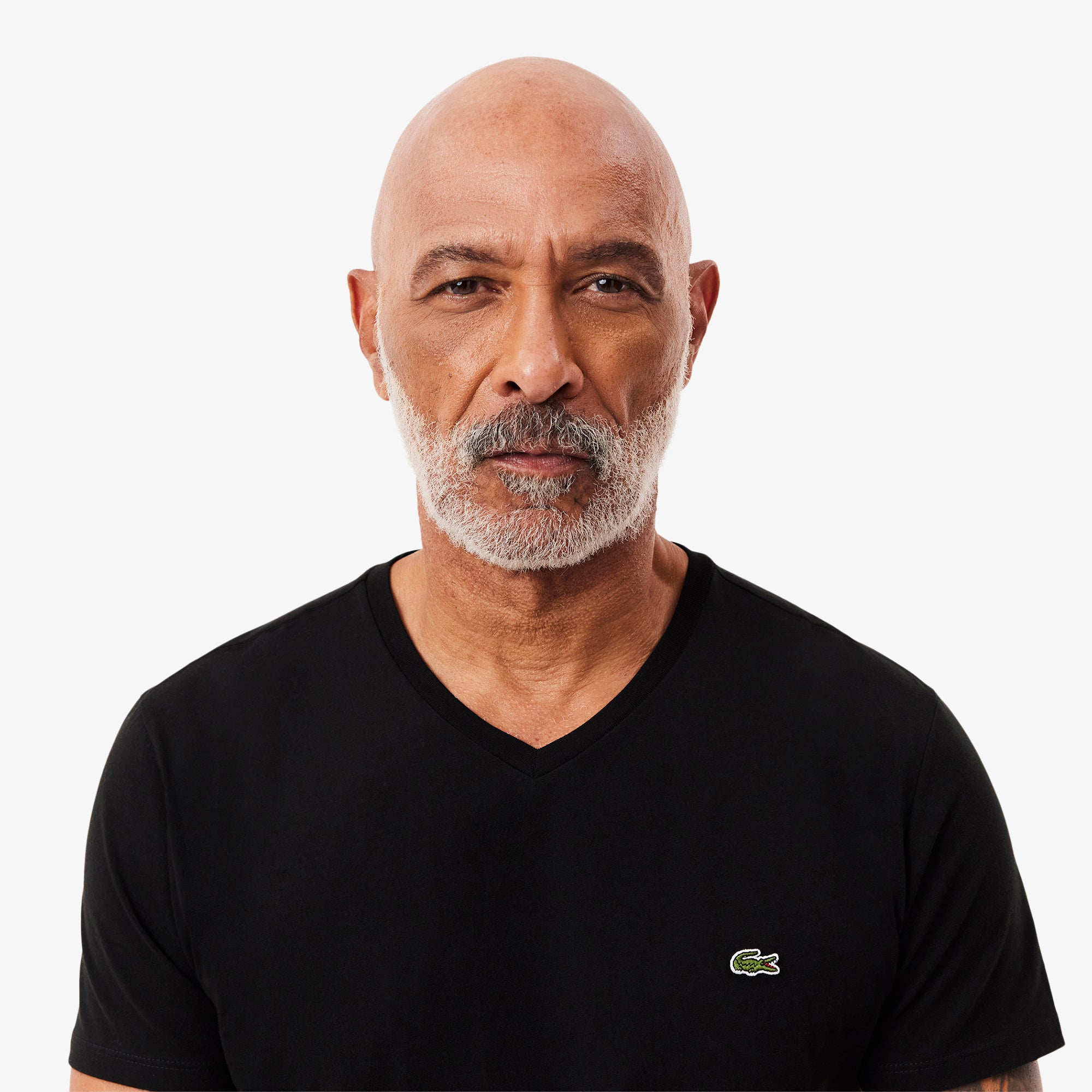 Lacoste Lightweight Cotton Pima V Neck T-shirt